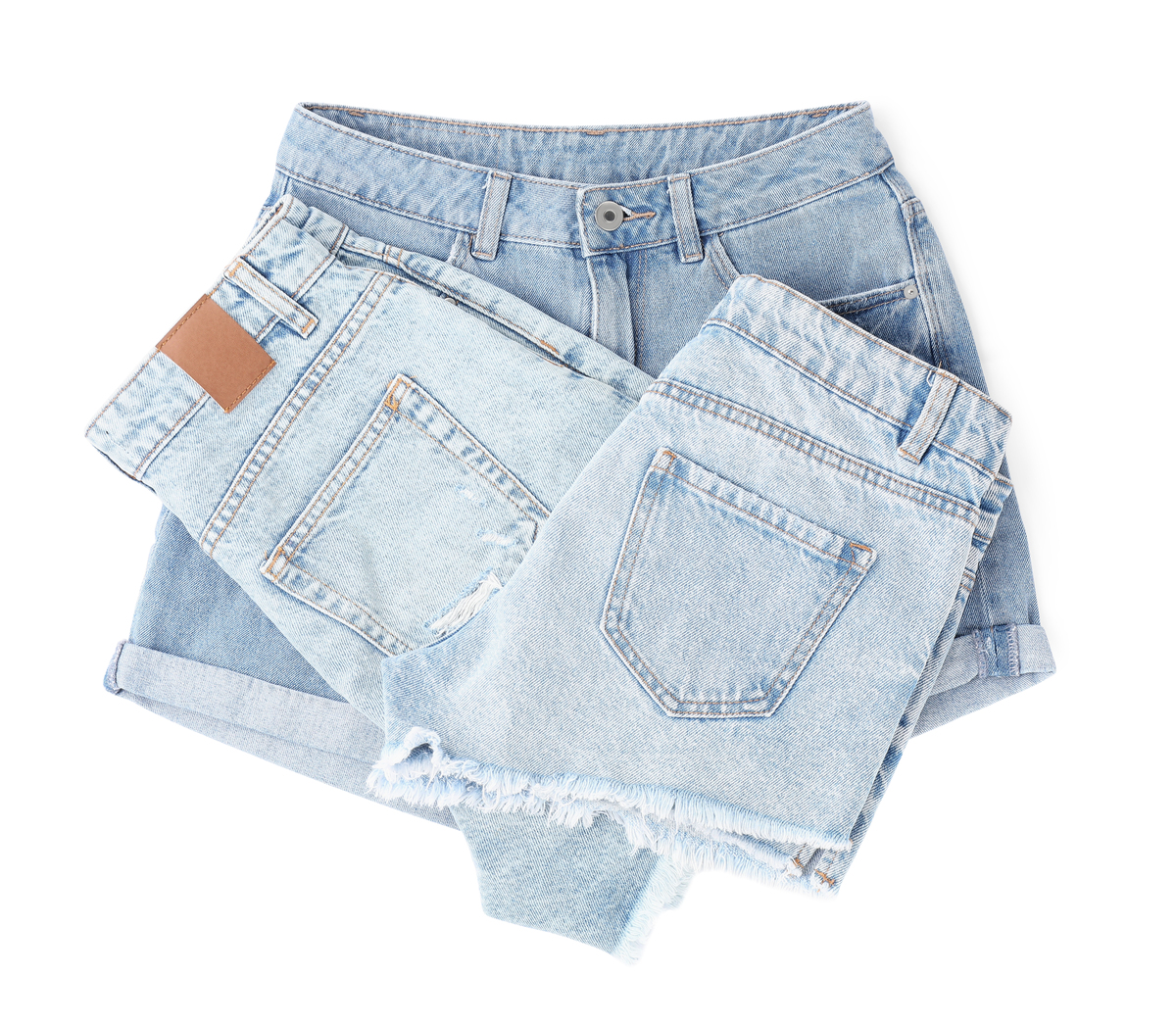 写10句话夸赞这件女孩短裤