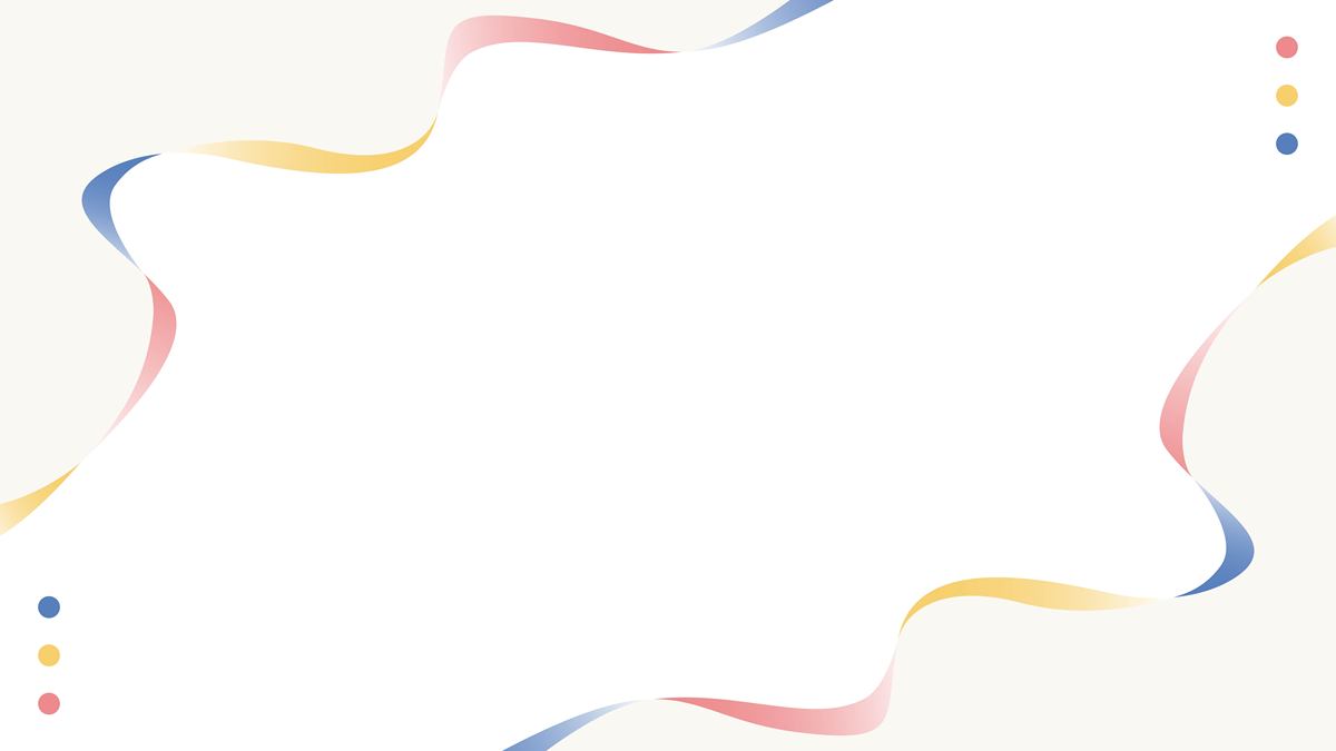 弧形简约设计边框,背景,16:9比例