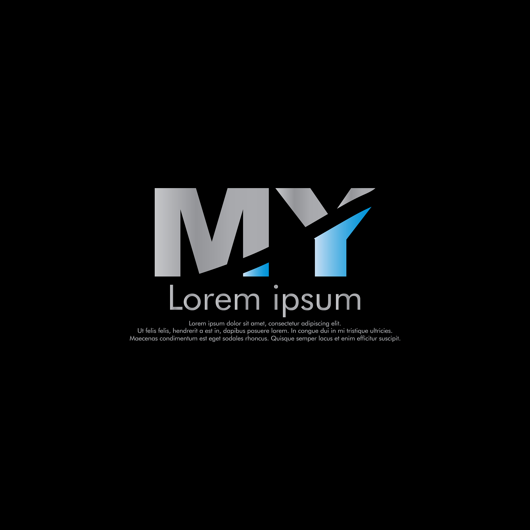 m y my initial abstract logo concept