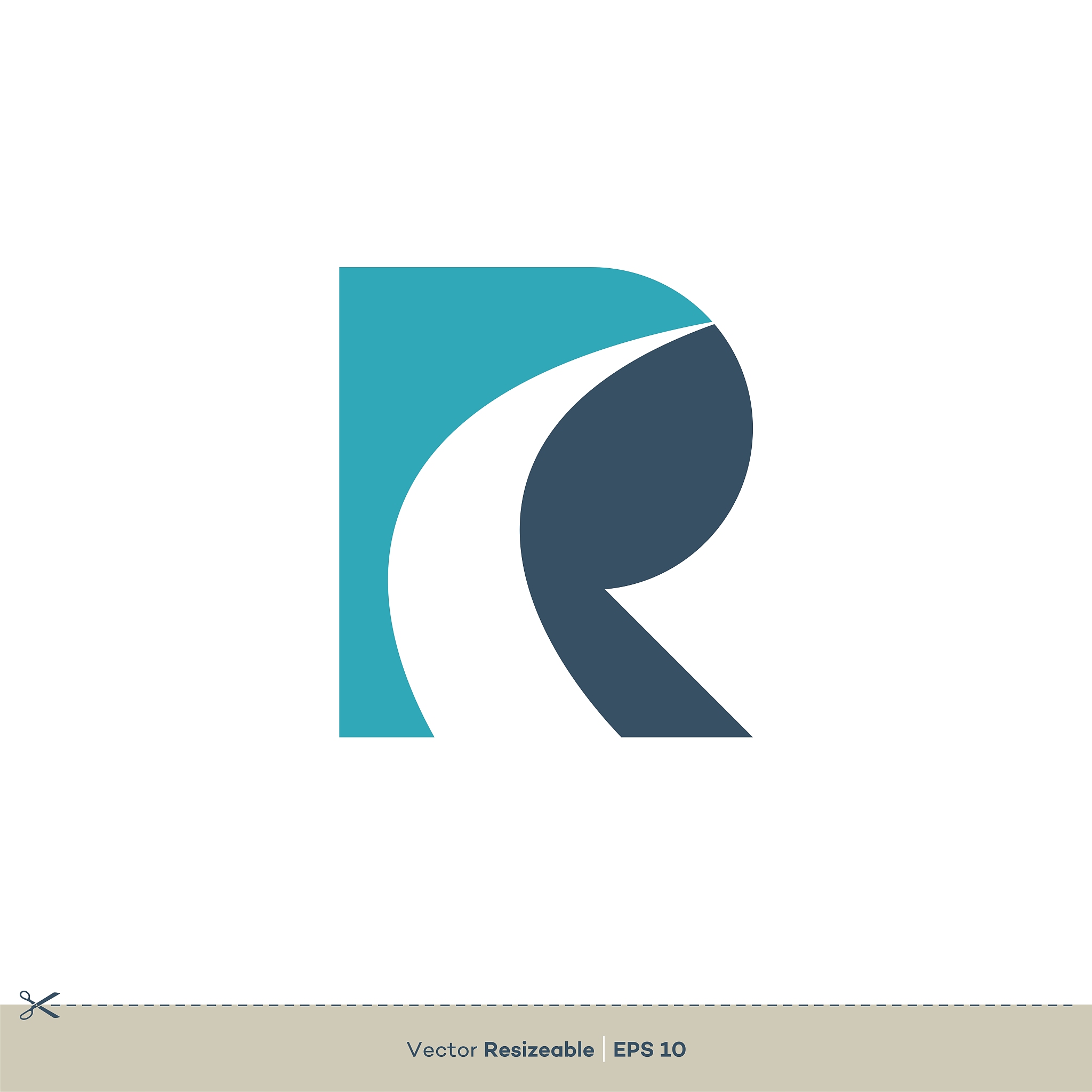 r letter vector logo template illustration design. vector eps 10