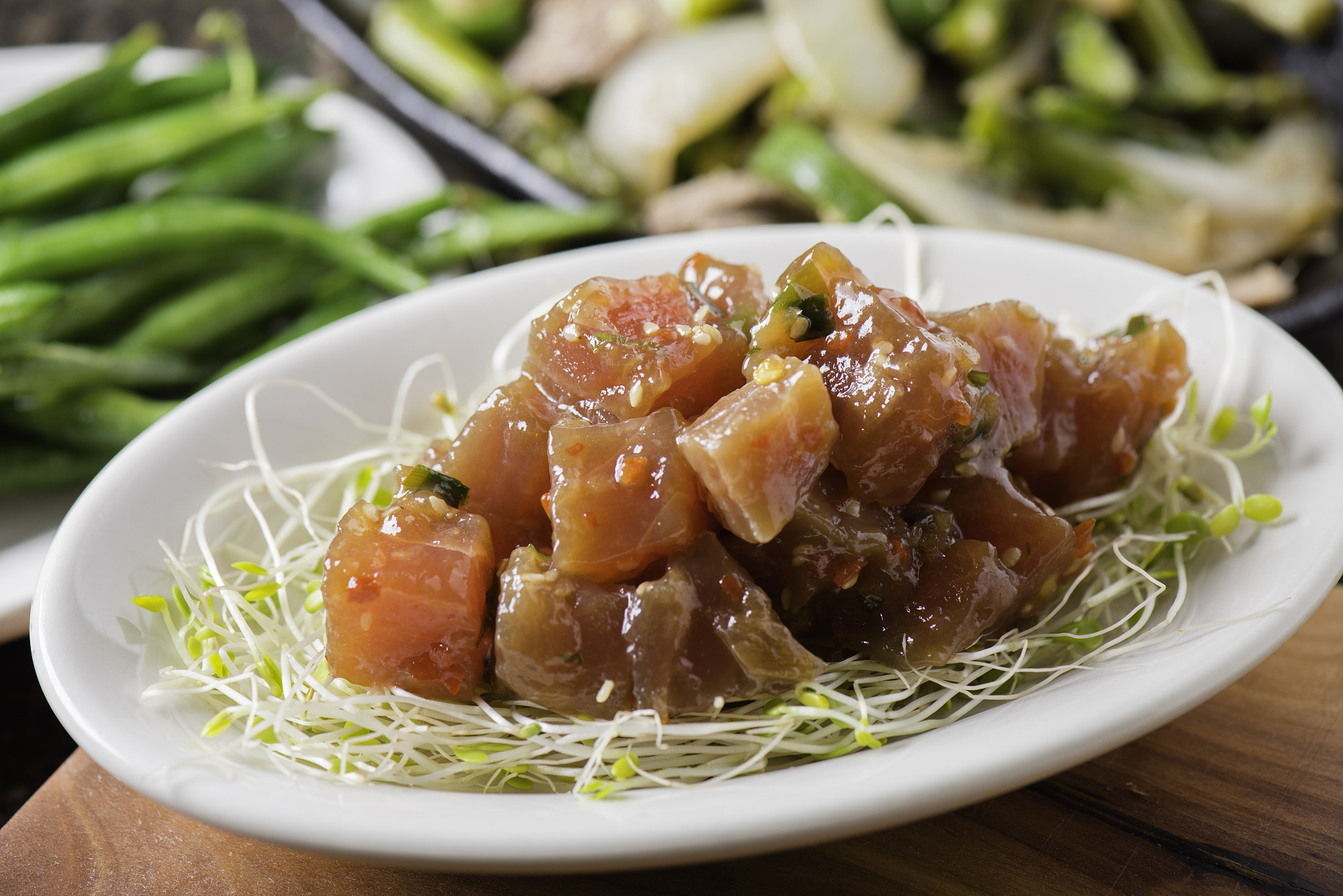 spicy tuna poke