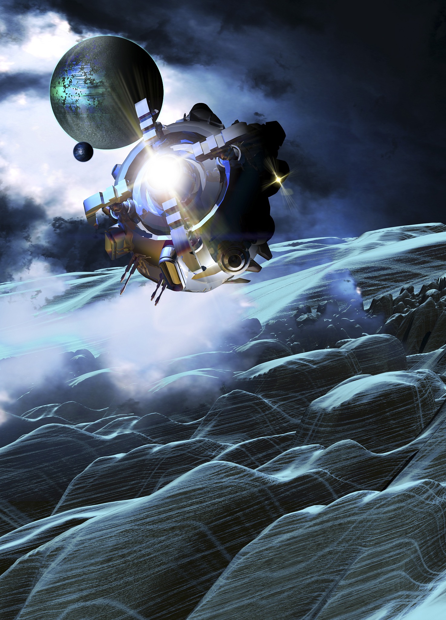 月球遗忘：机械师的太空传奇