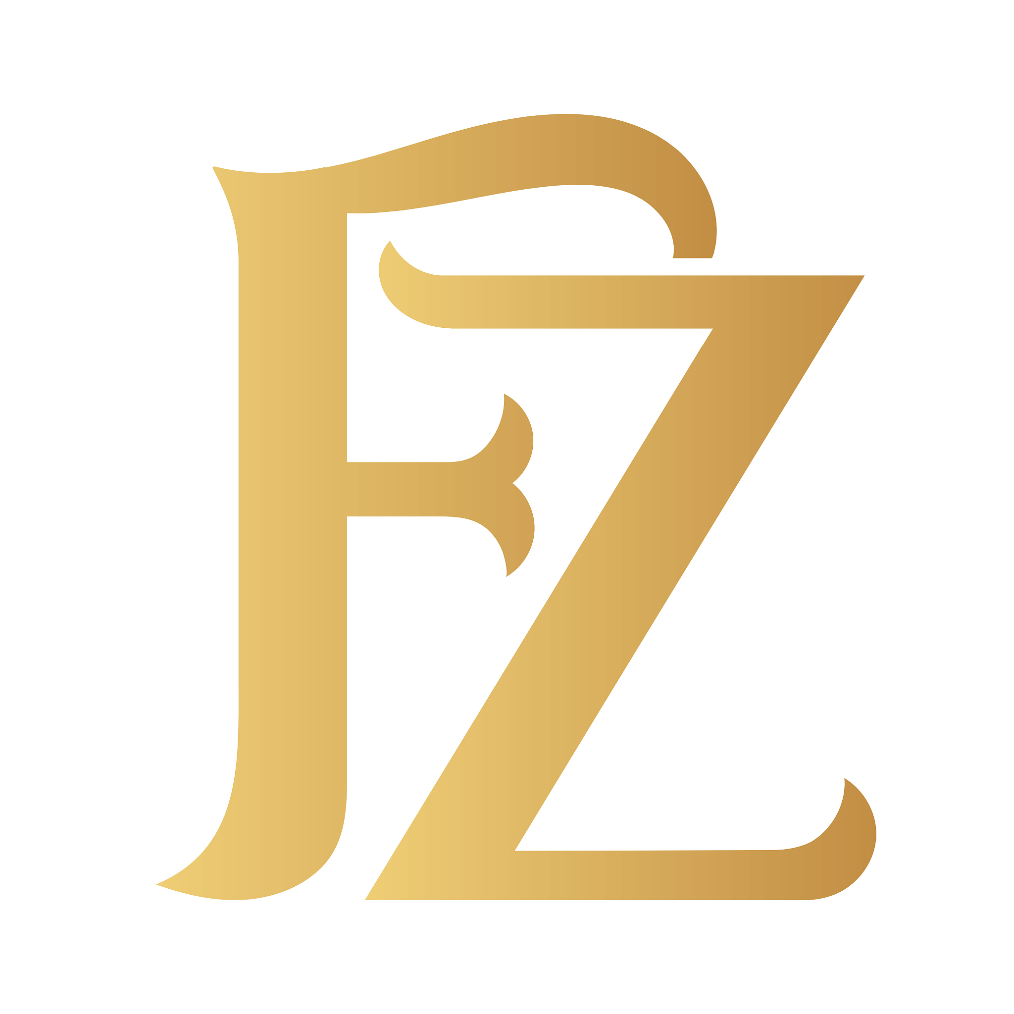 golden fz monogram.