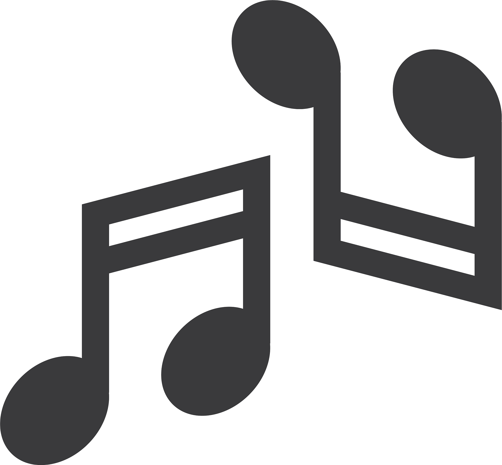 music note logo