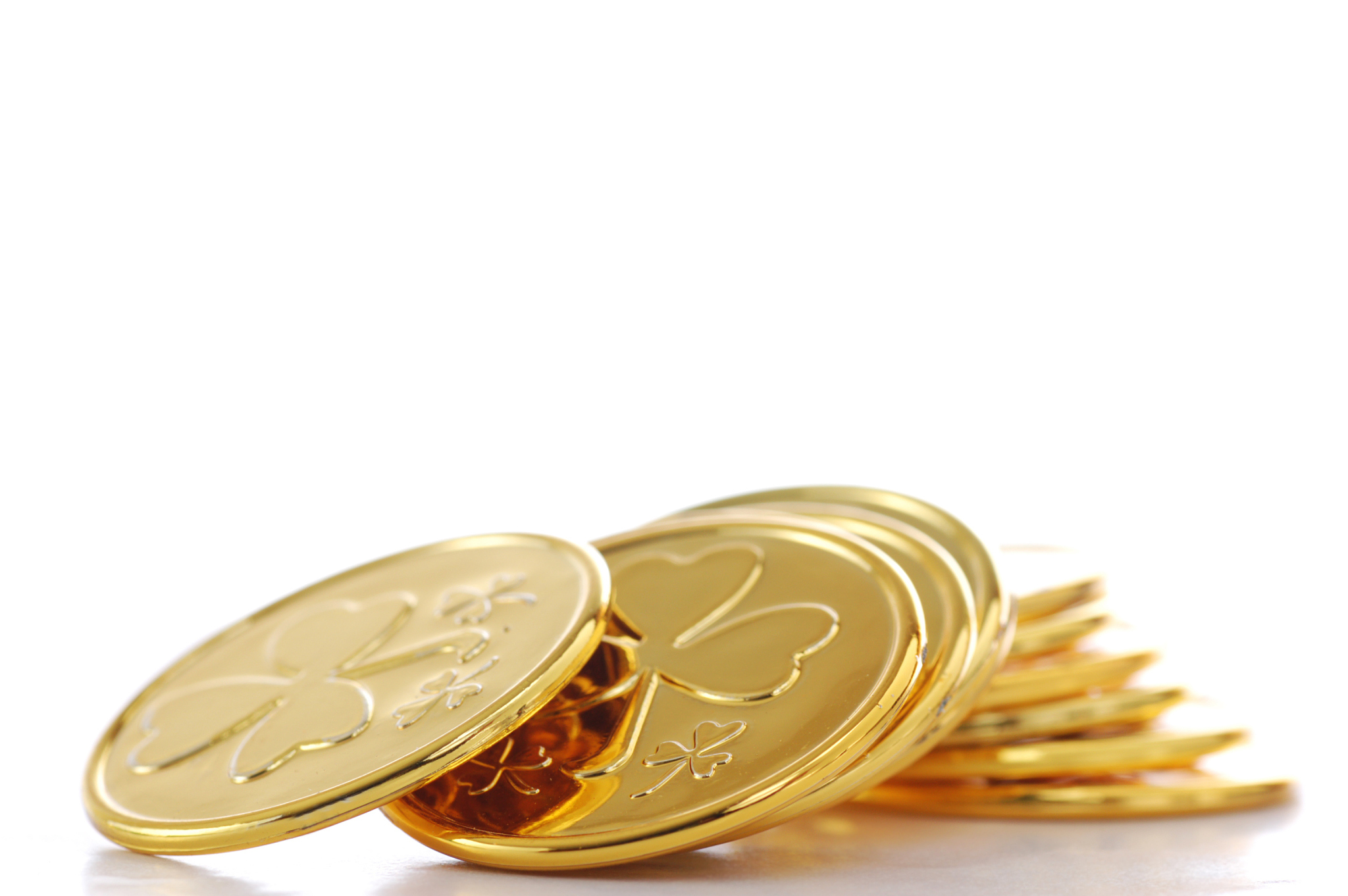 st patty's gold coin