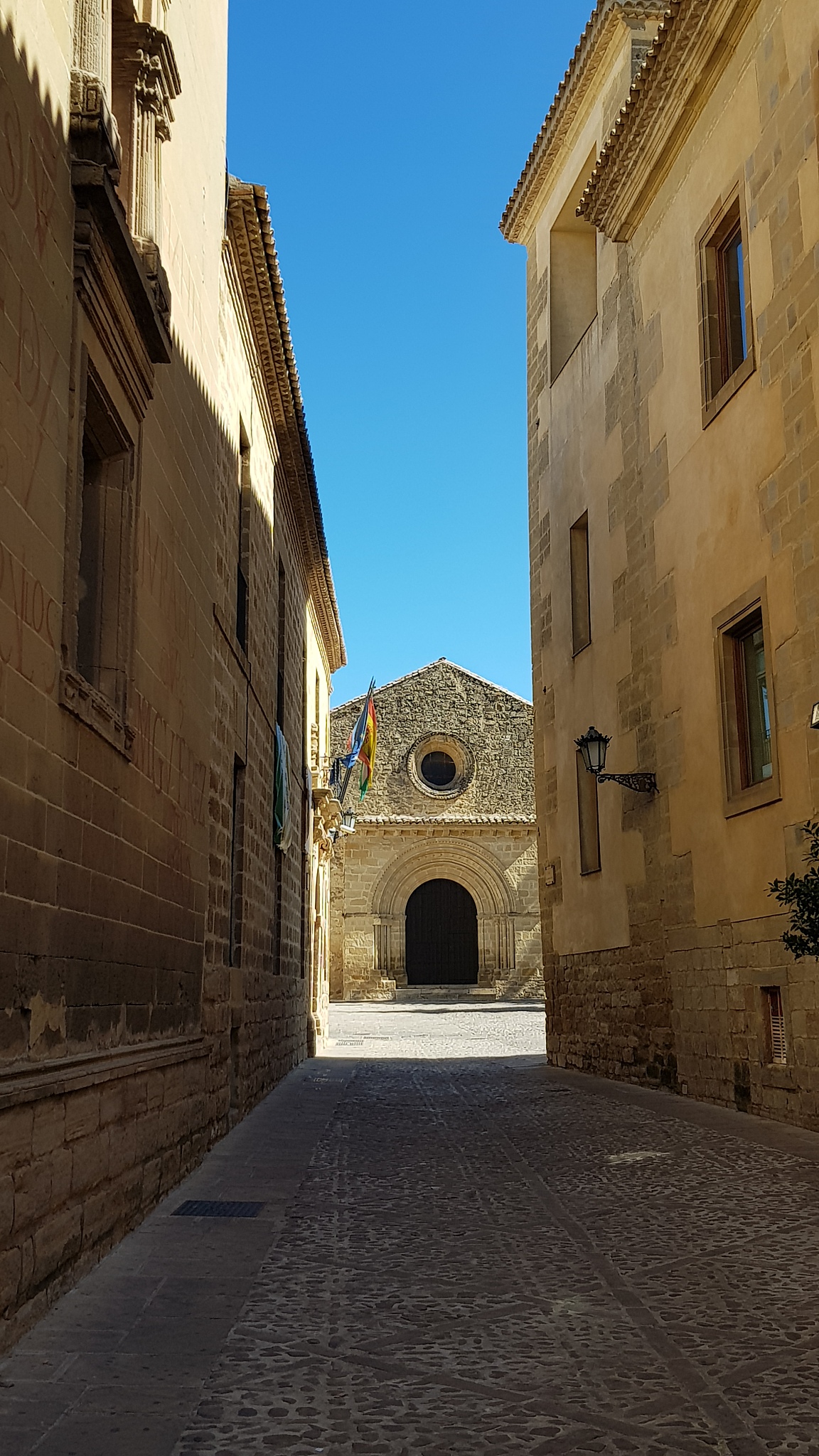 old street in baeza