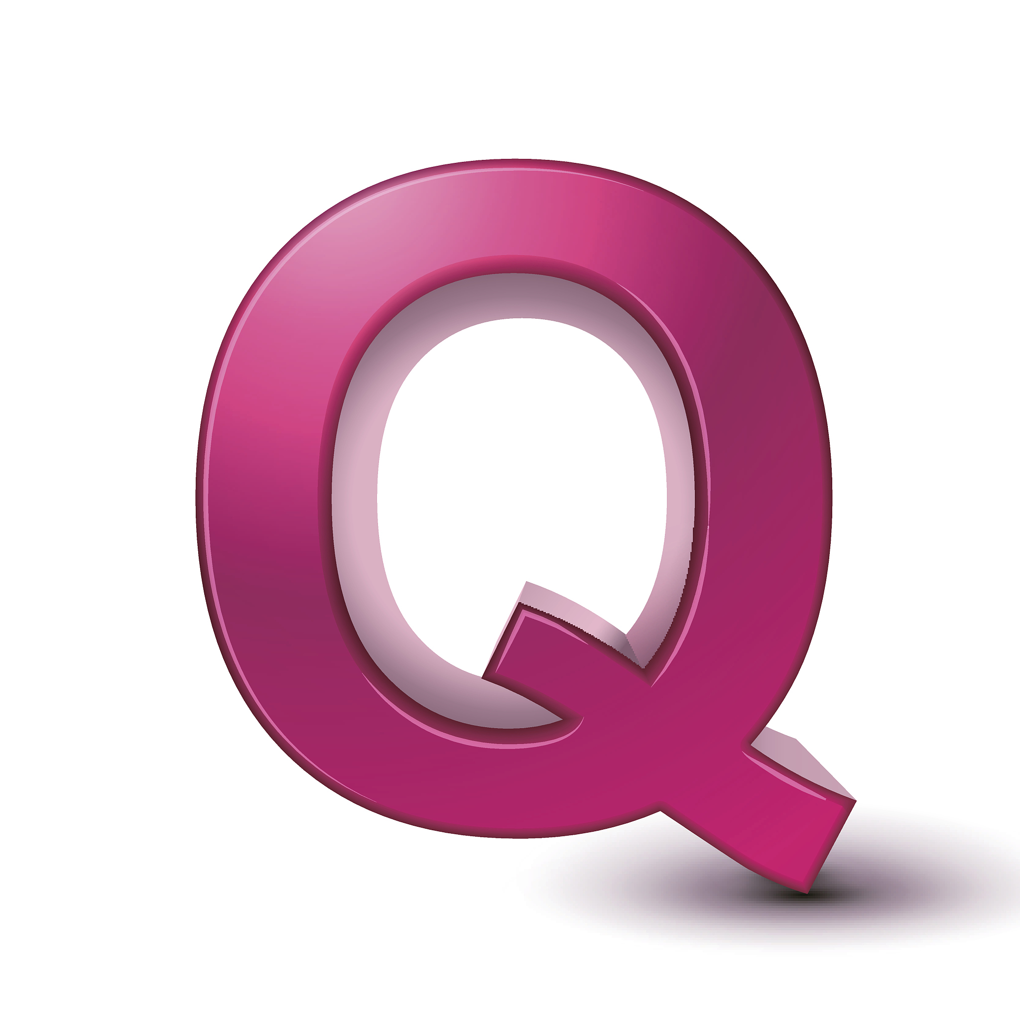 字母,三维图形,英文字母<strong>q</strong>,粉色,单词,计算机,圣诞装饰物,一个物体