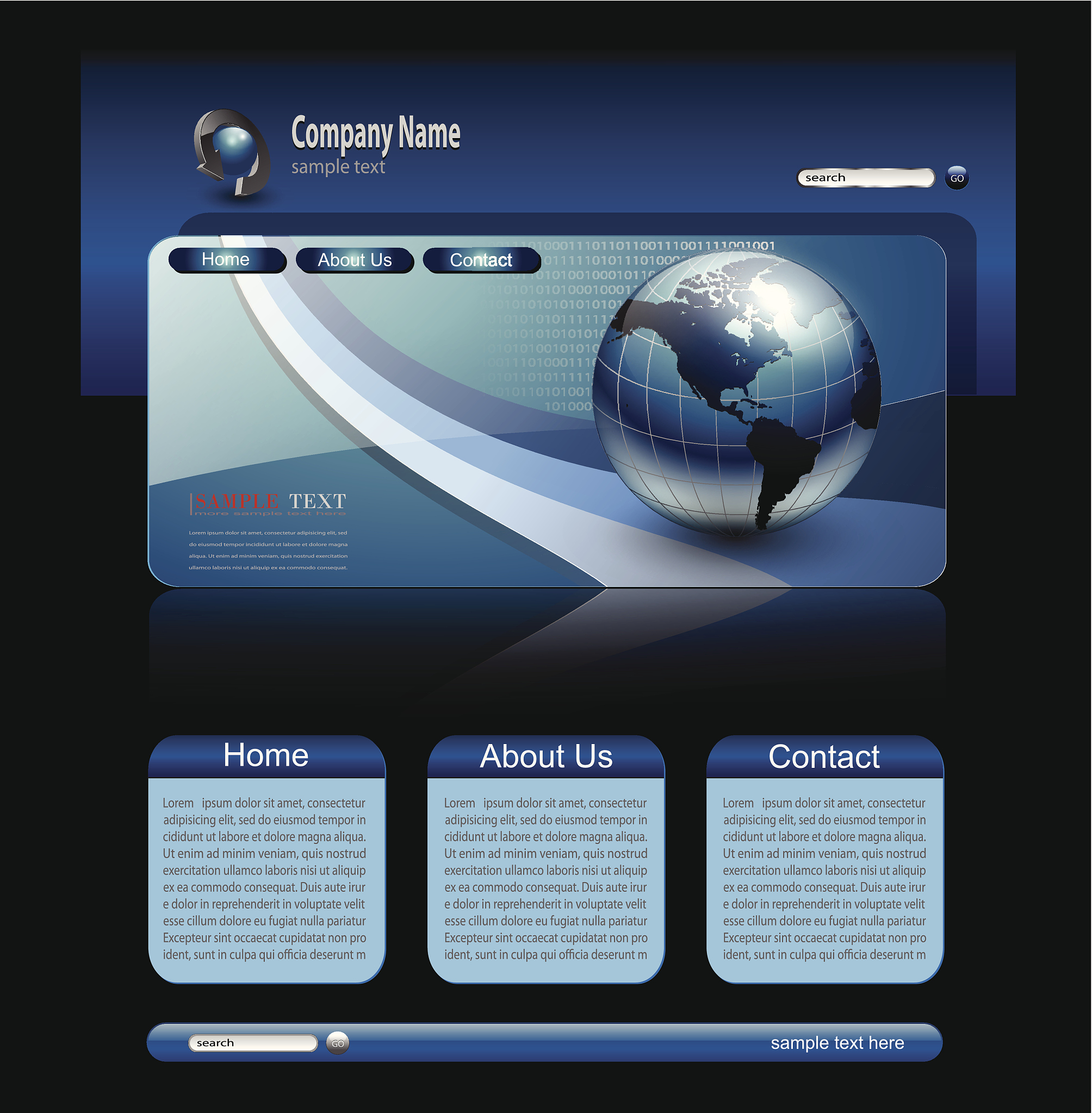website template