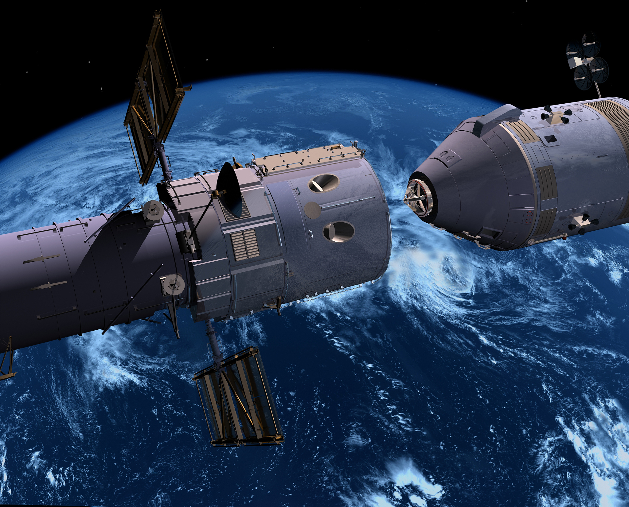 the space ship