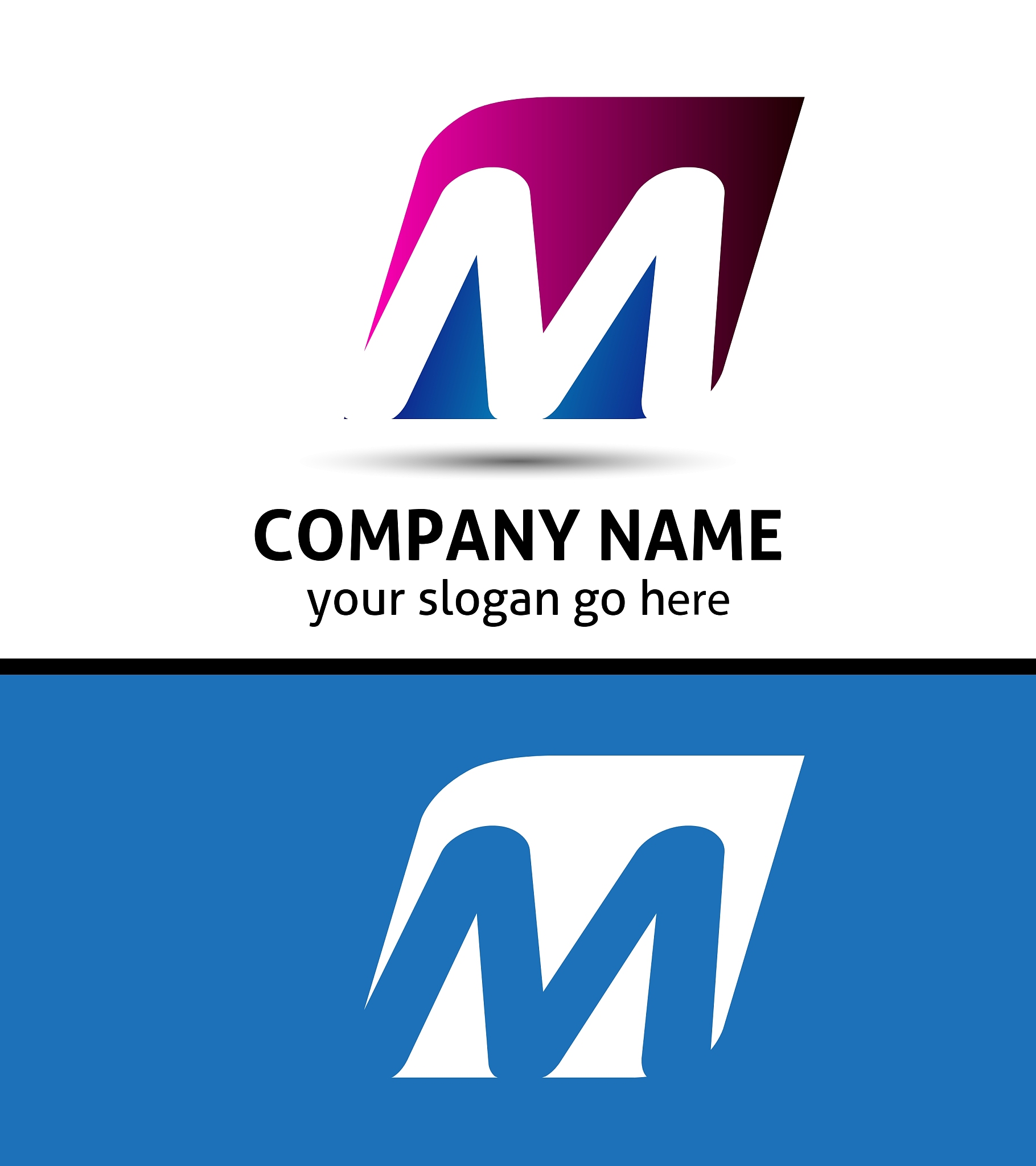 letter m logo