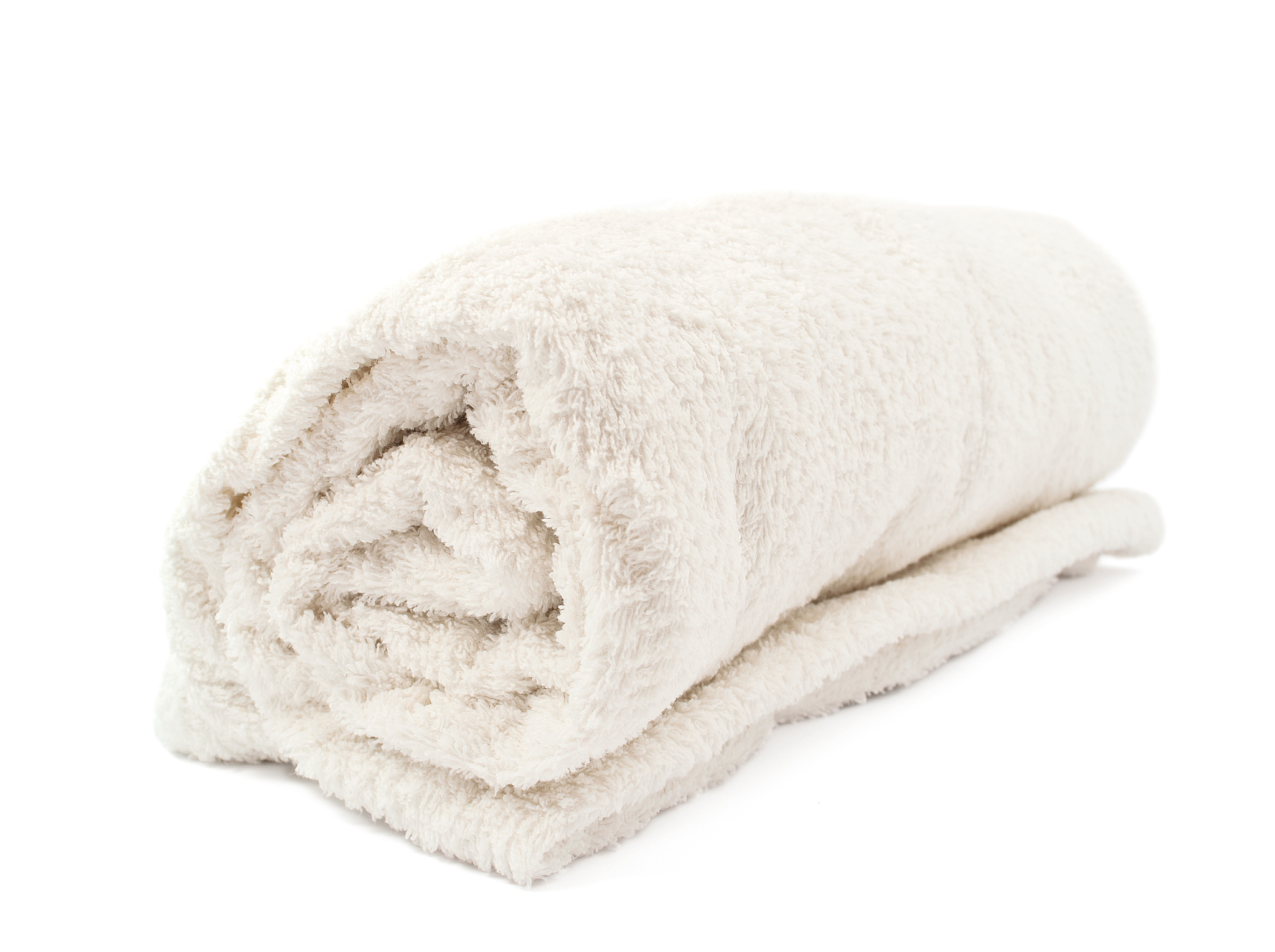 white towel