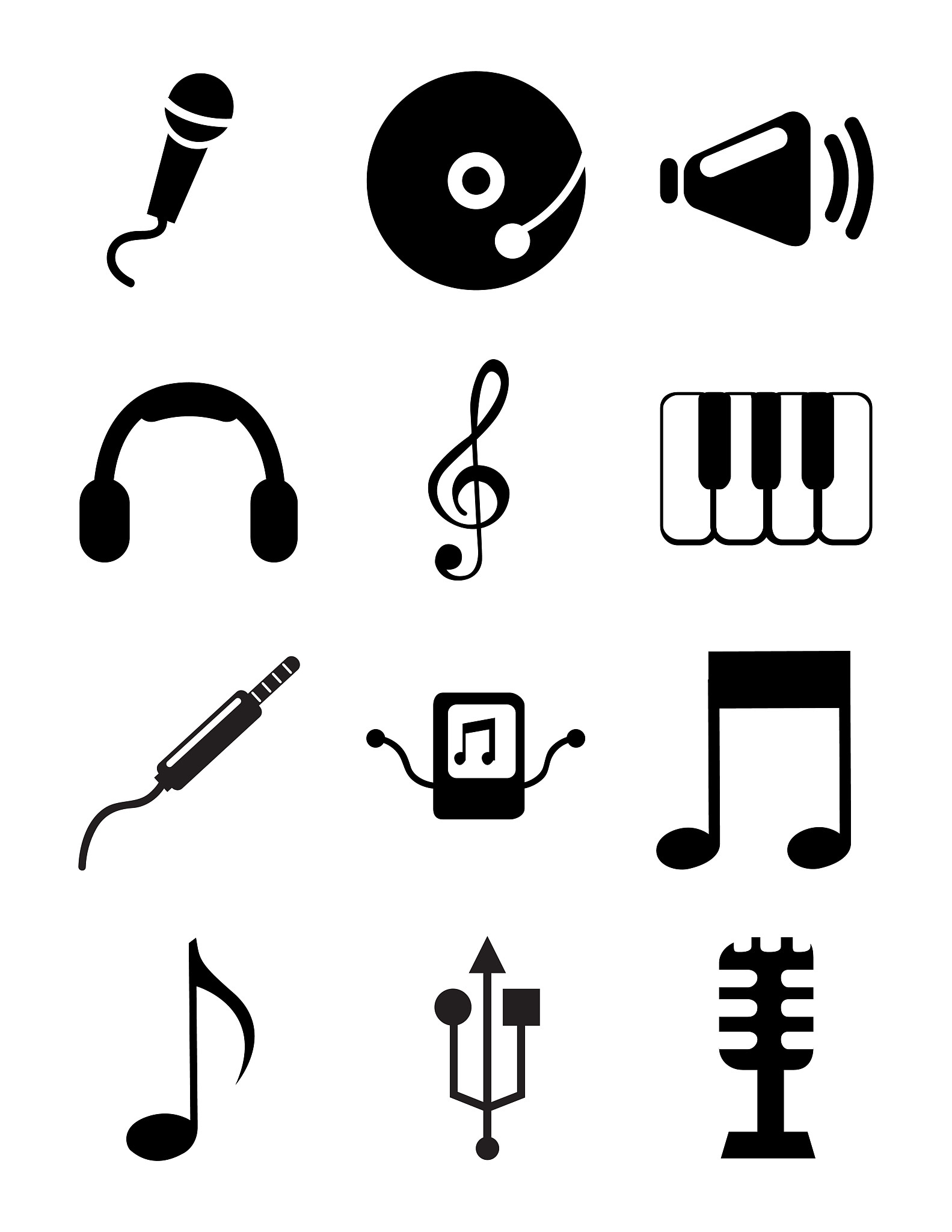 music icons