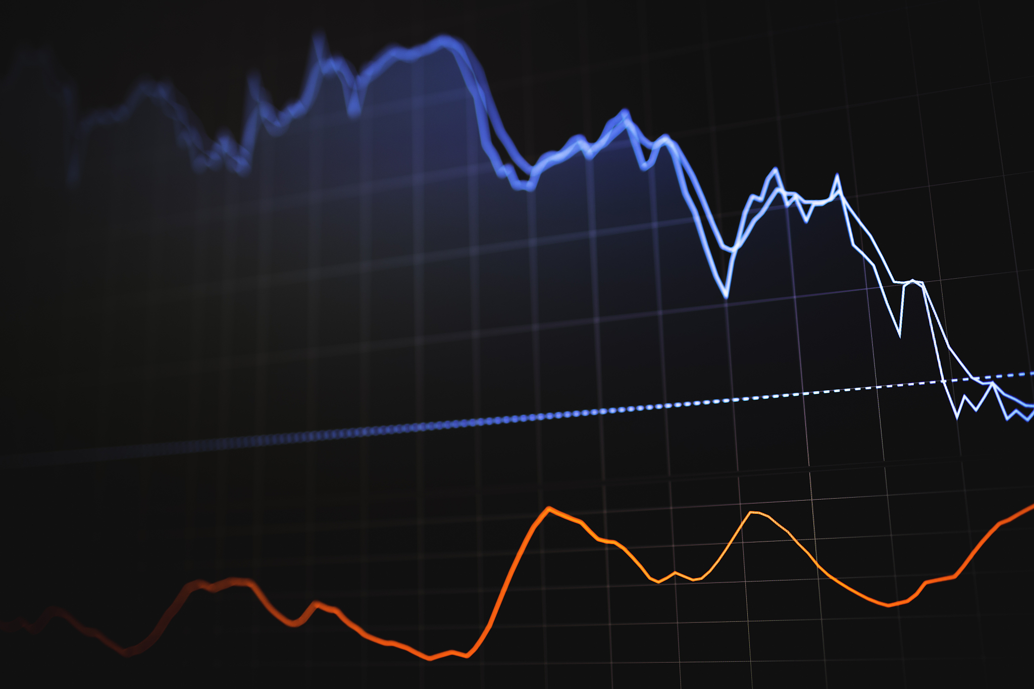 forex/stock chart background