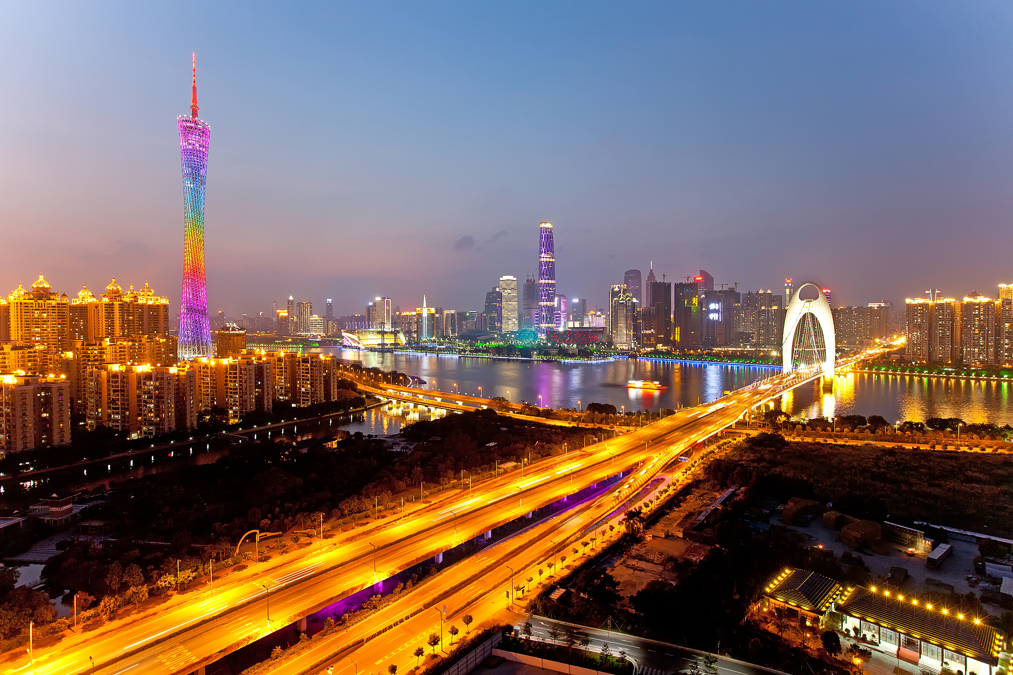 广州塔与cbd