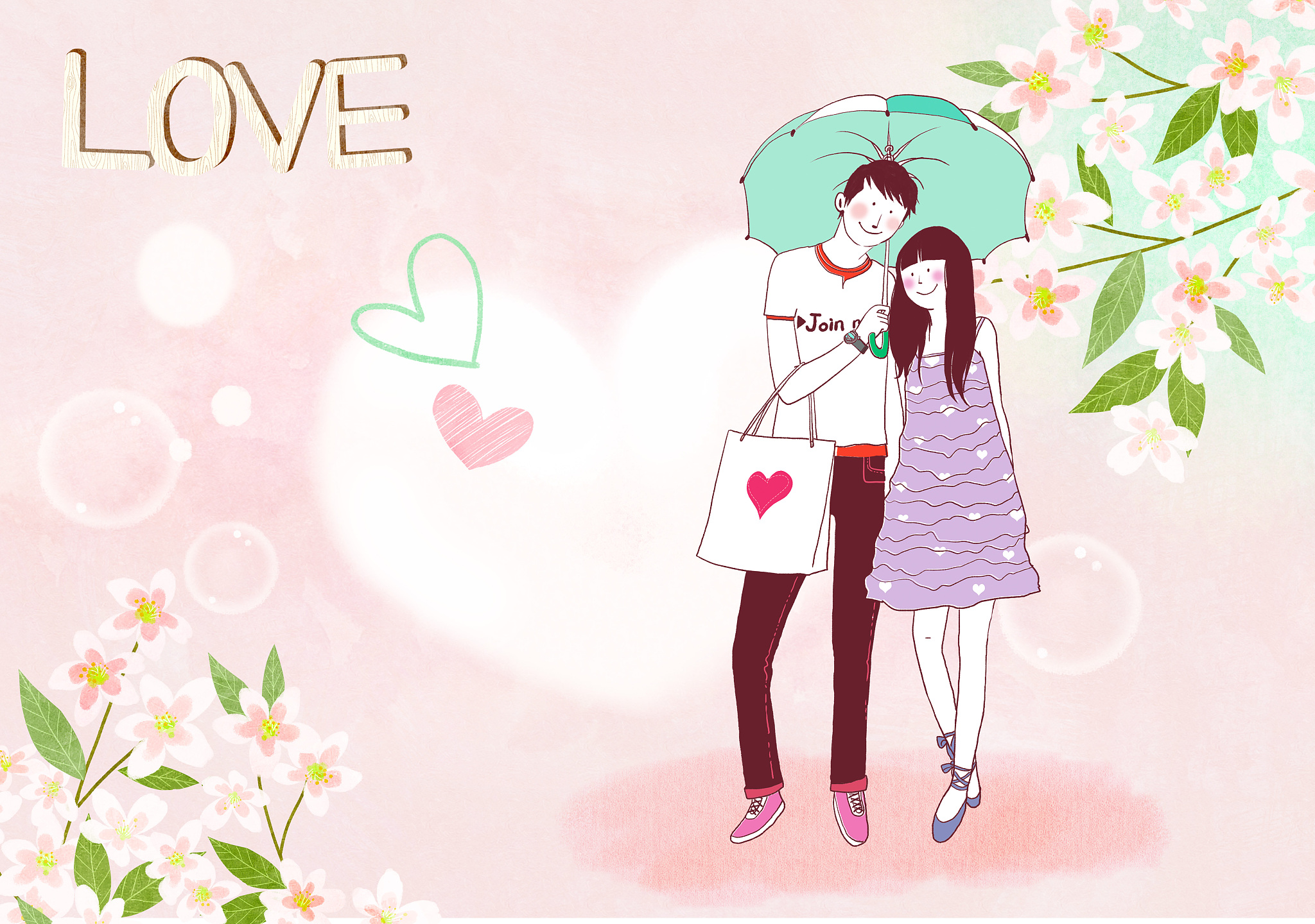 说些好听话哄女朋友