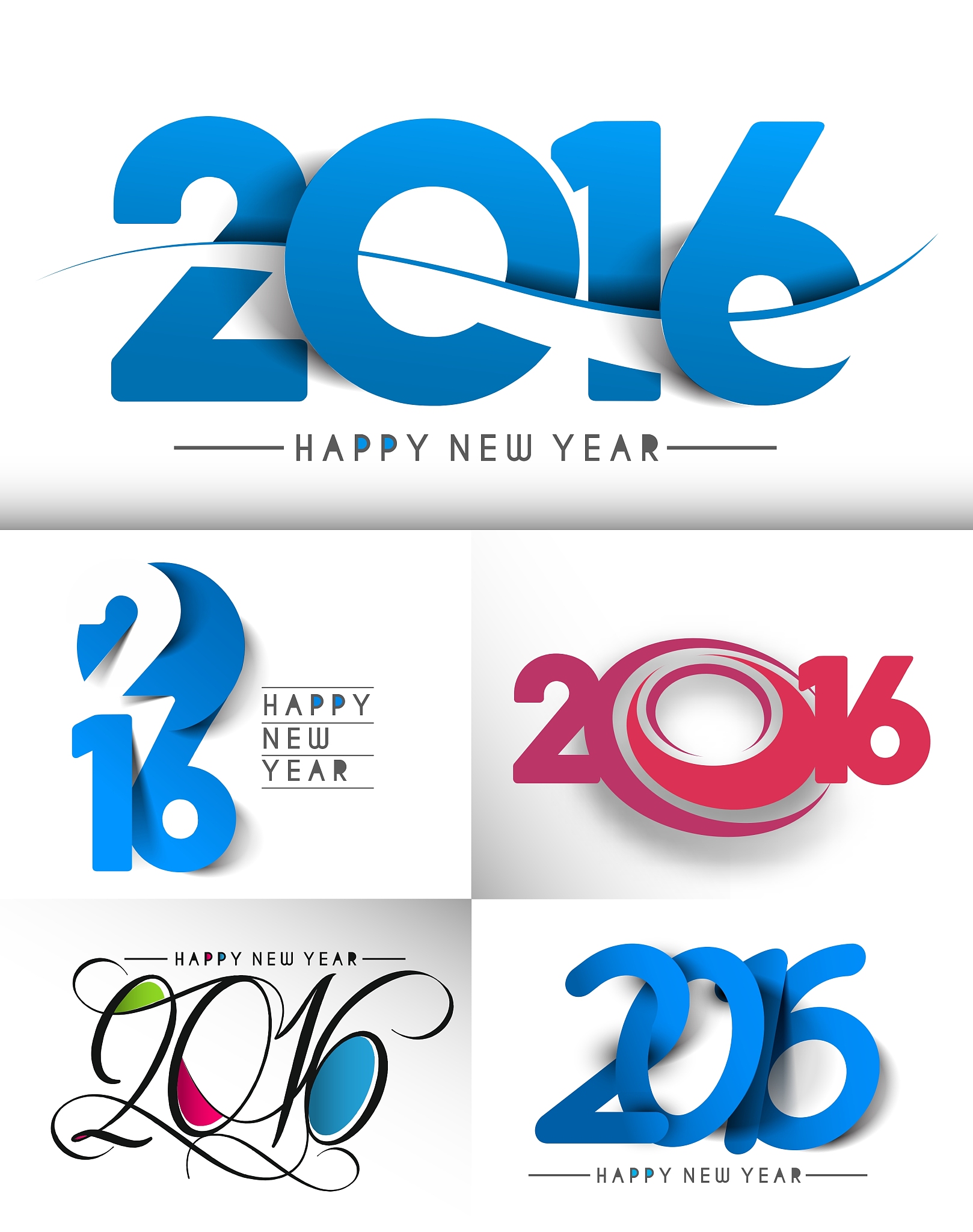 happy new year 2016