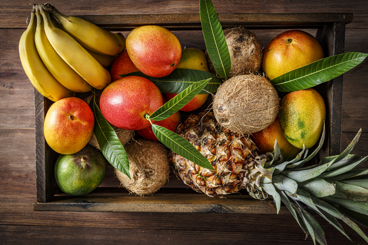 Driving back Stoped to get a fruit smoothie