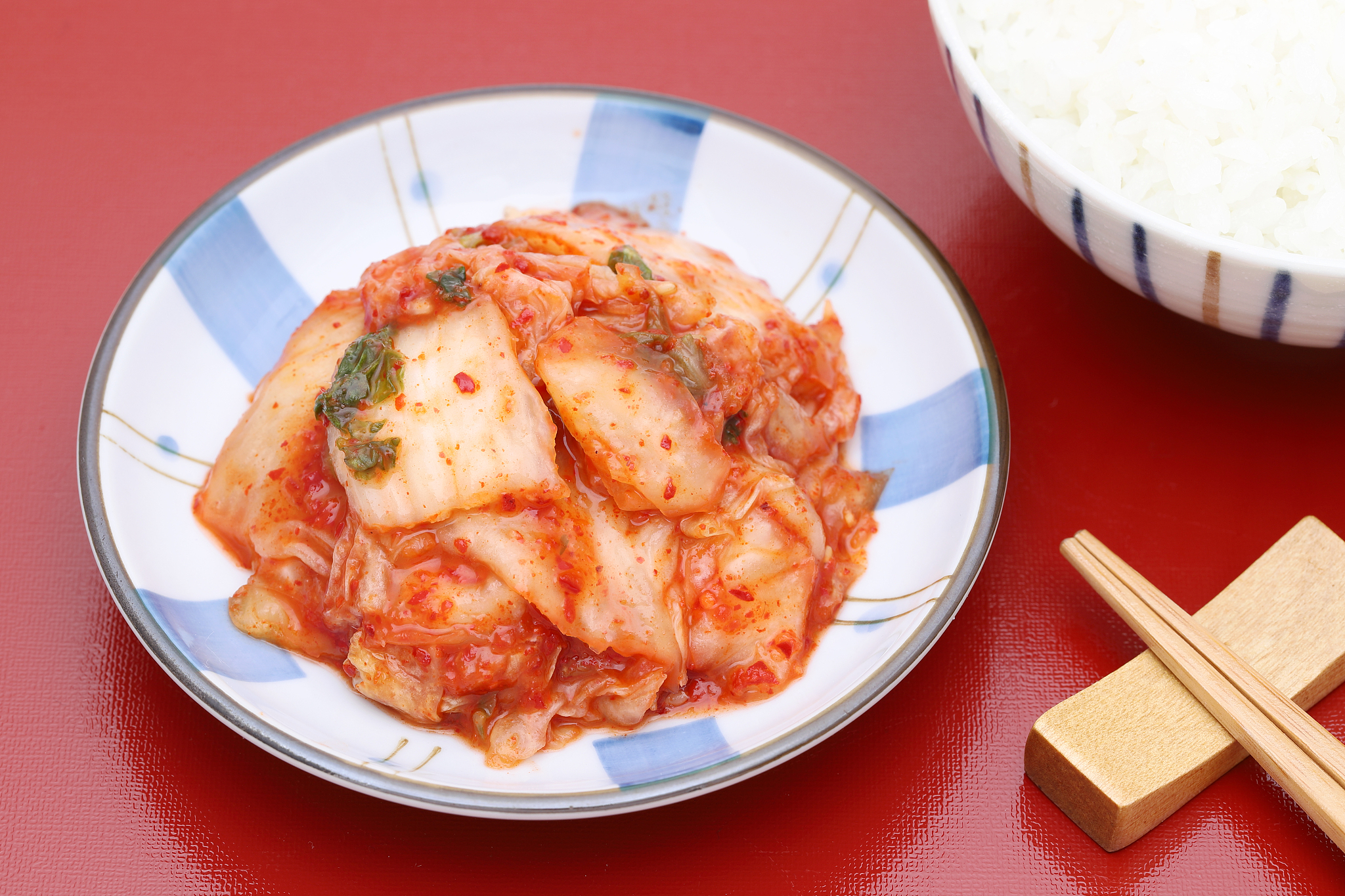 kimchi (korean food) close up