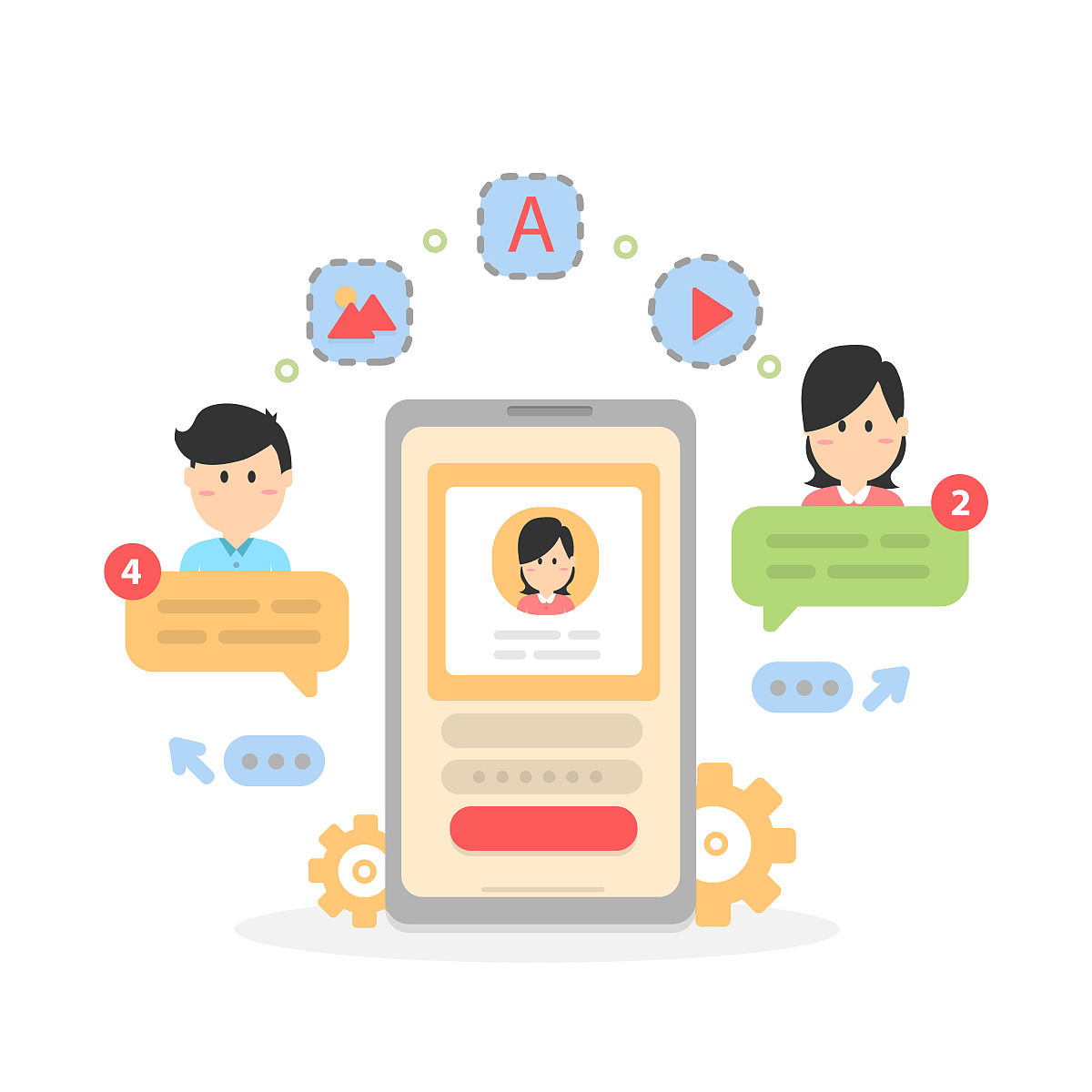 与我聊天：多种方式与您沟通