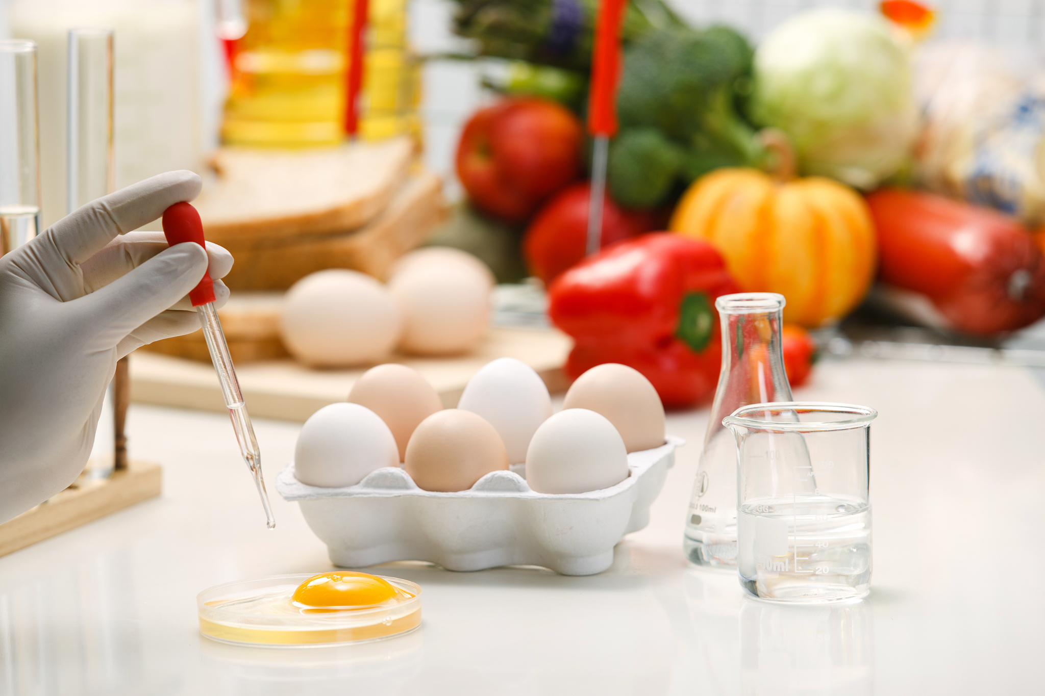 鸡蛋熟了抗生素还有吗