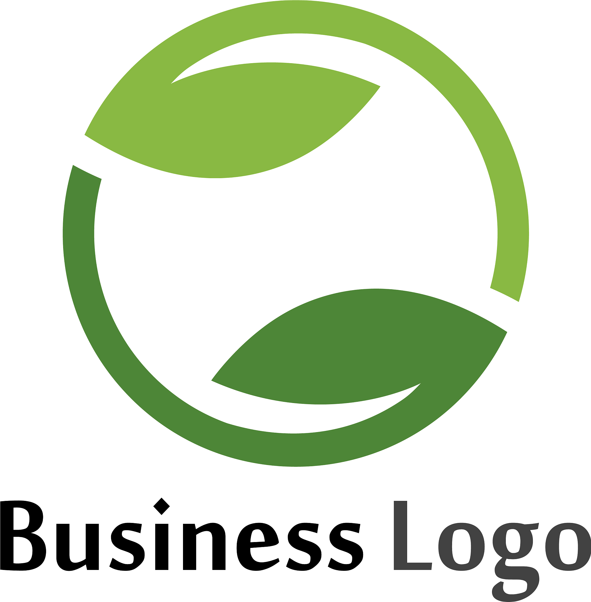 logos of green leaf ecology nature element icon