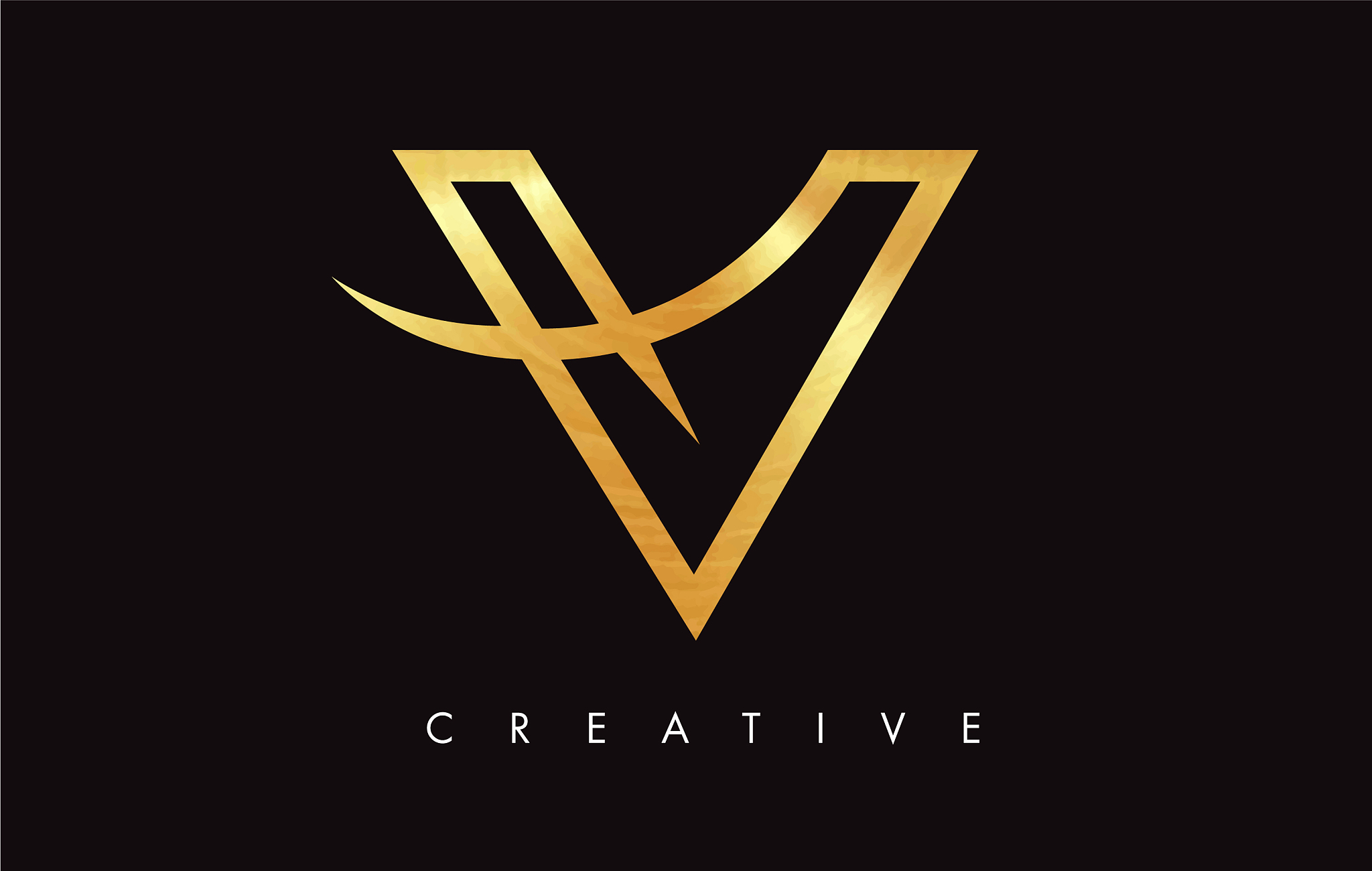 v letter design logo letter v icon logo with
