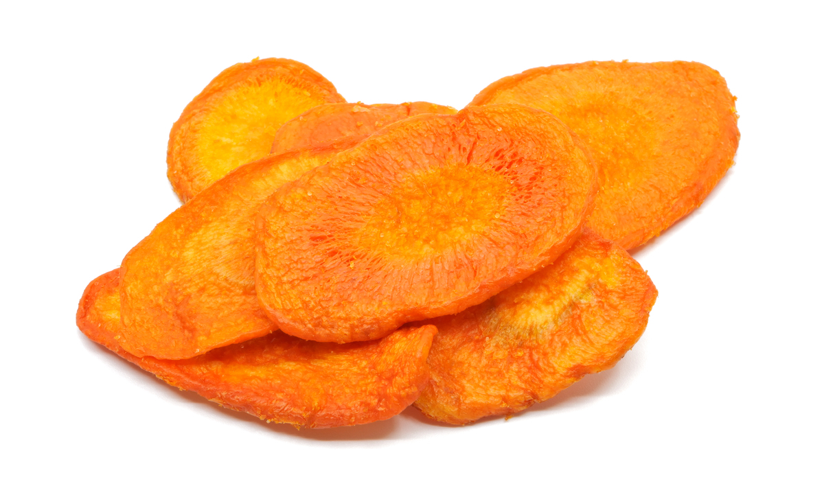 冻干胡萝卜片的感官特性