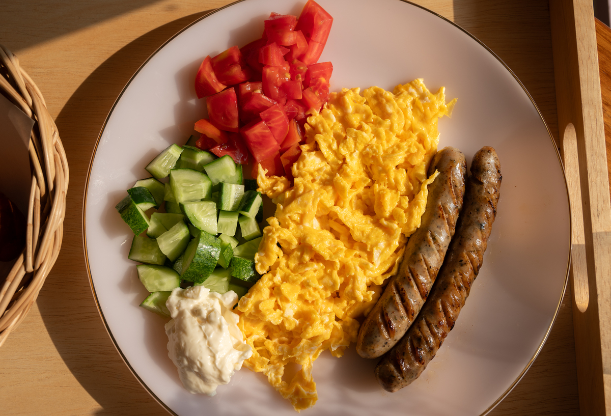 火腿肠鸡蛋的做法