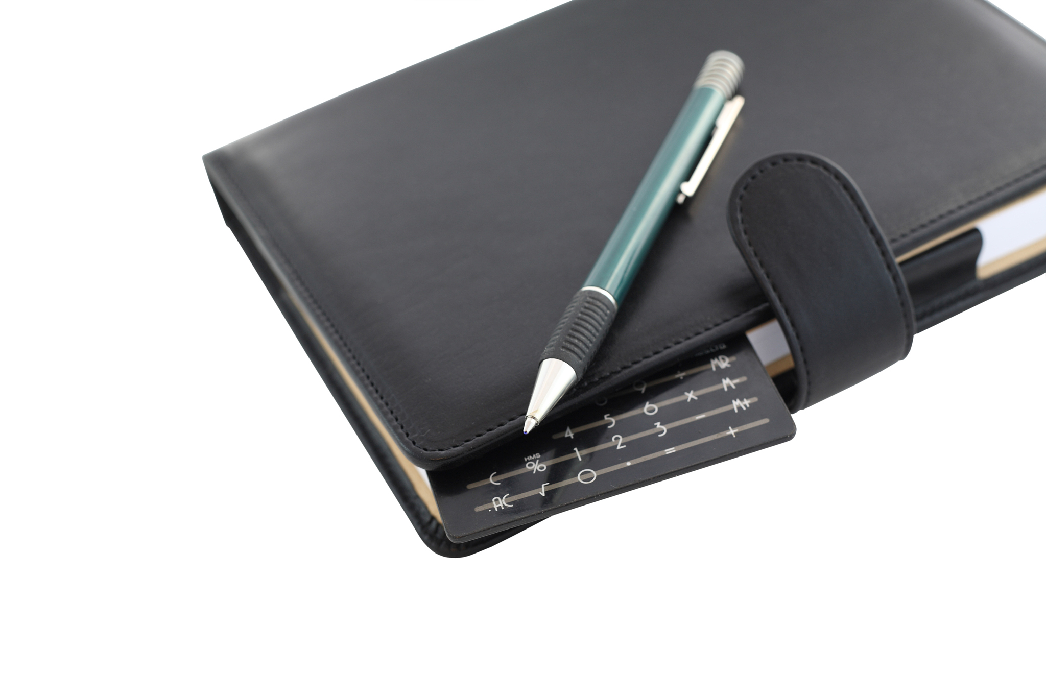 black notebook