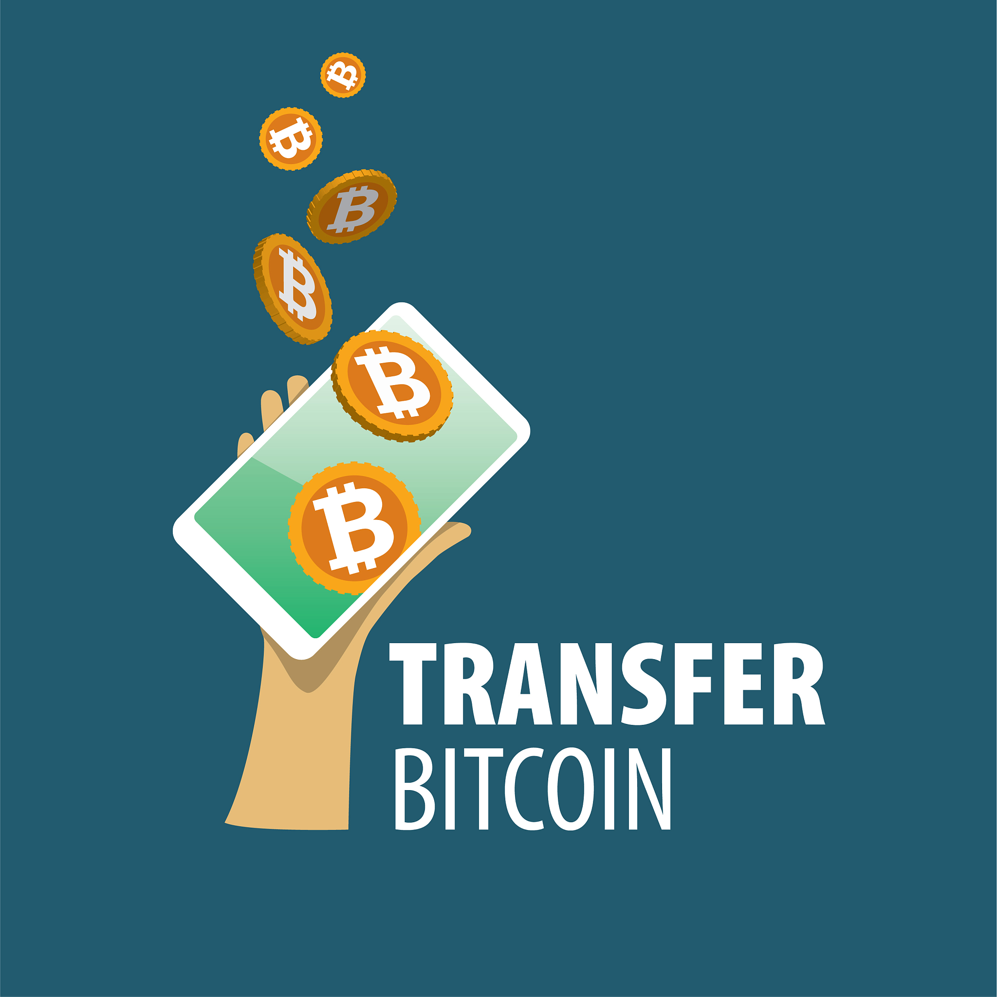 logo bitcoin money transfer