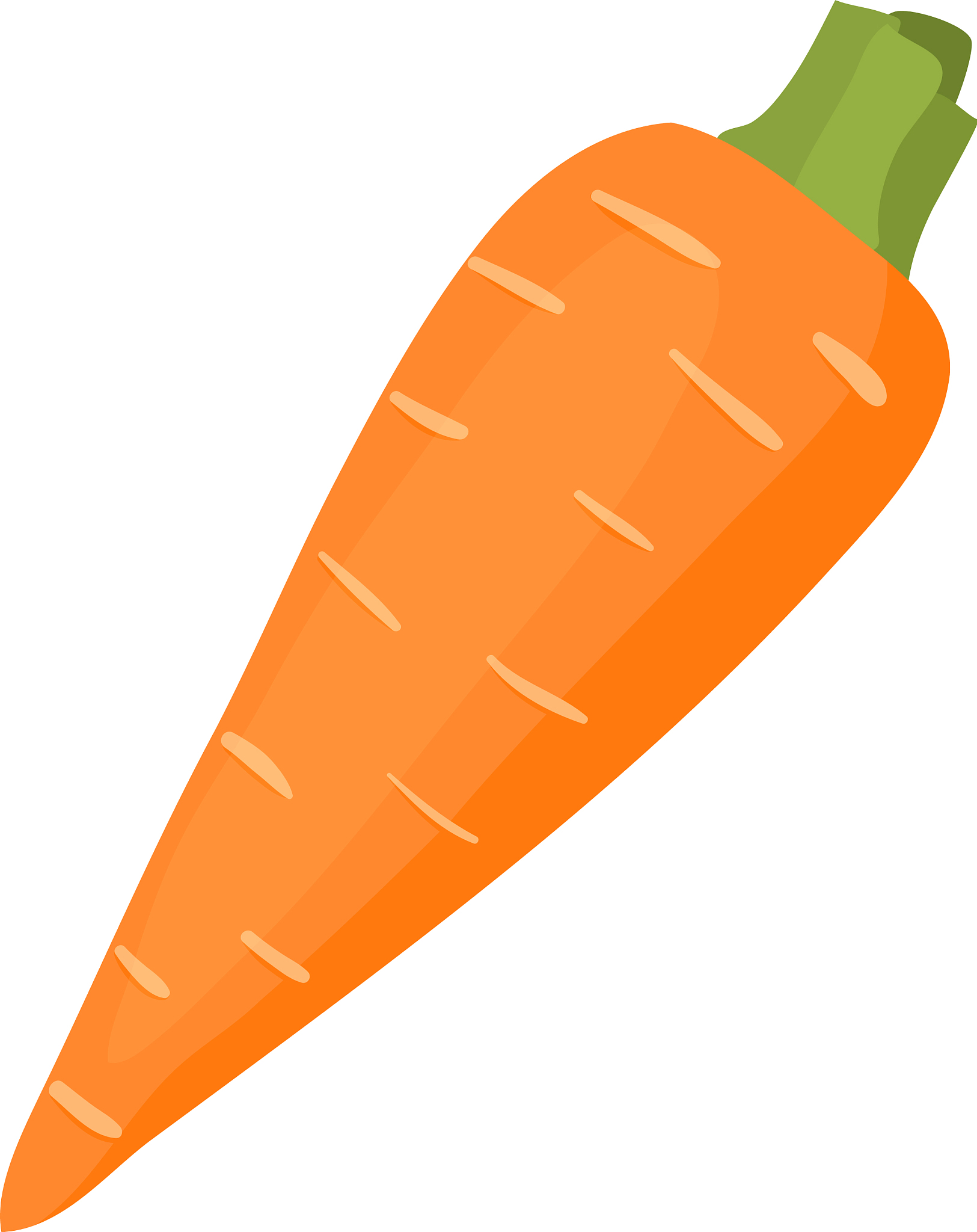 carrot icon isometric 3d style