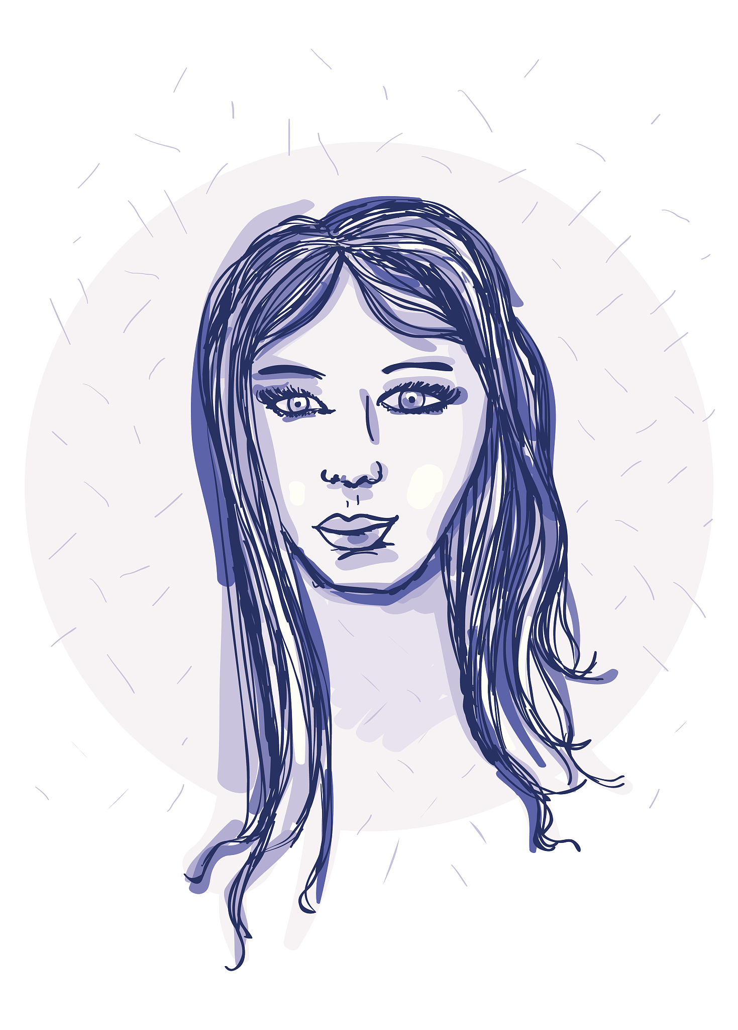 AI 绘画：描绘一位美丽的女孩