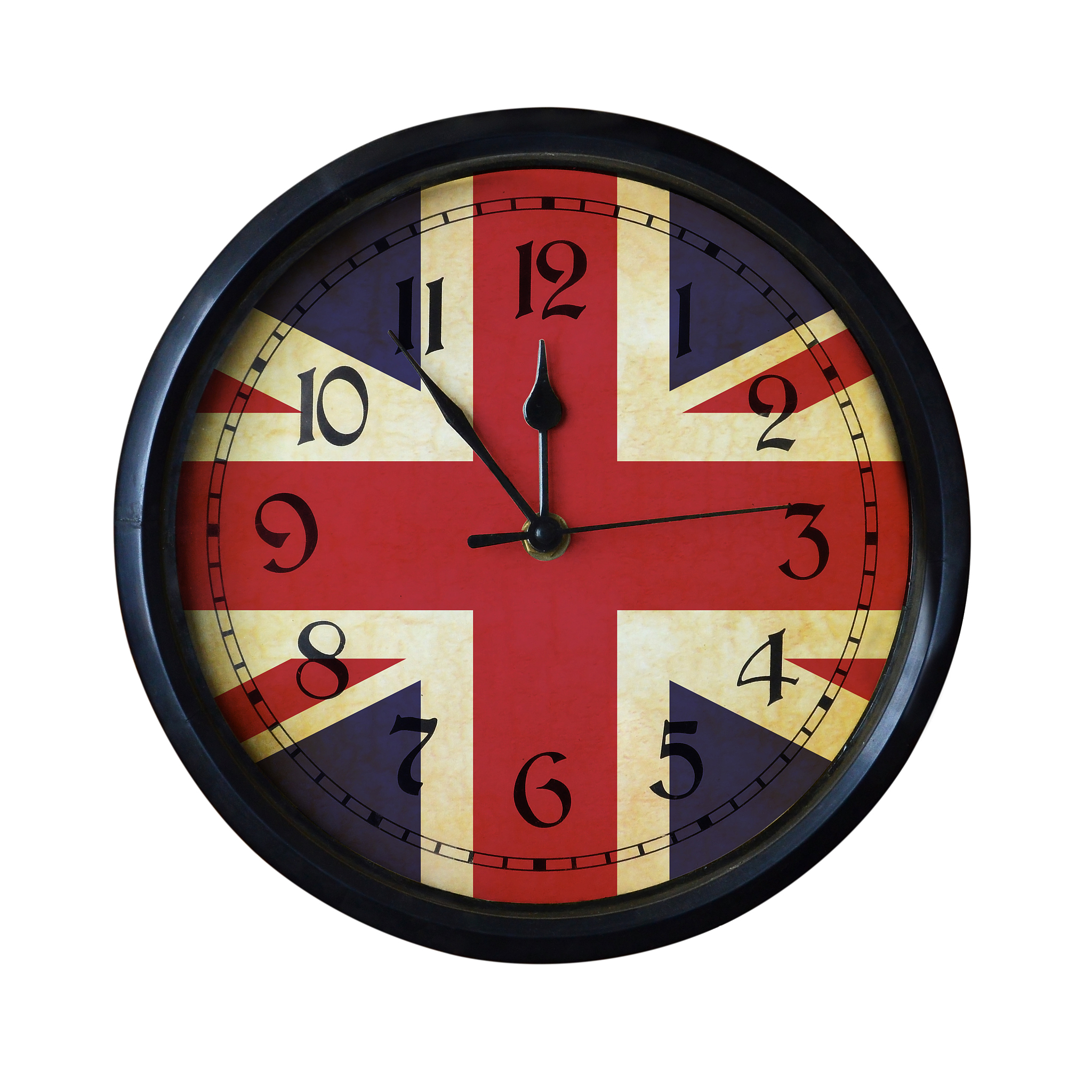 uk flag wall clock - watch port for same series