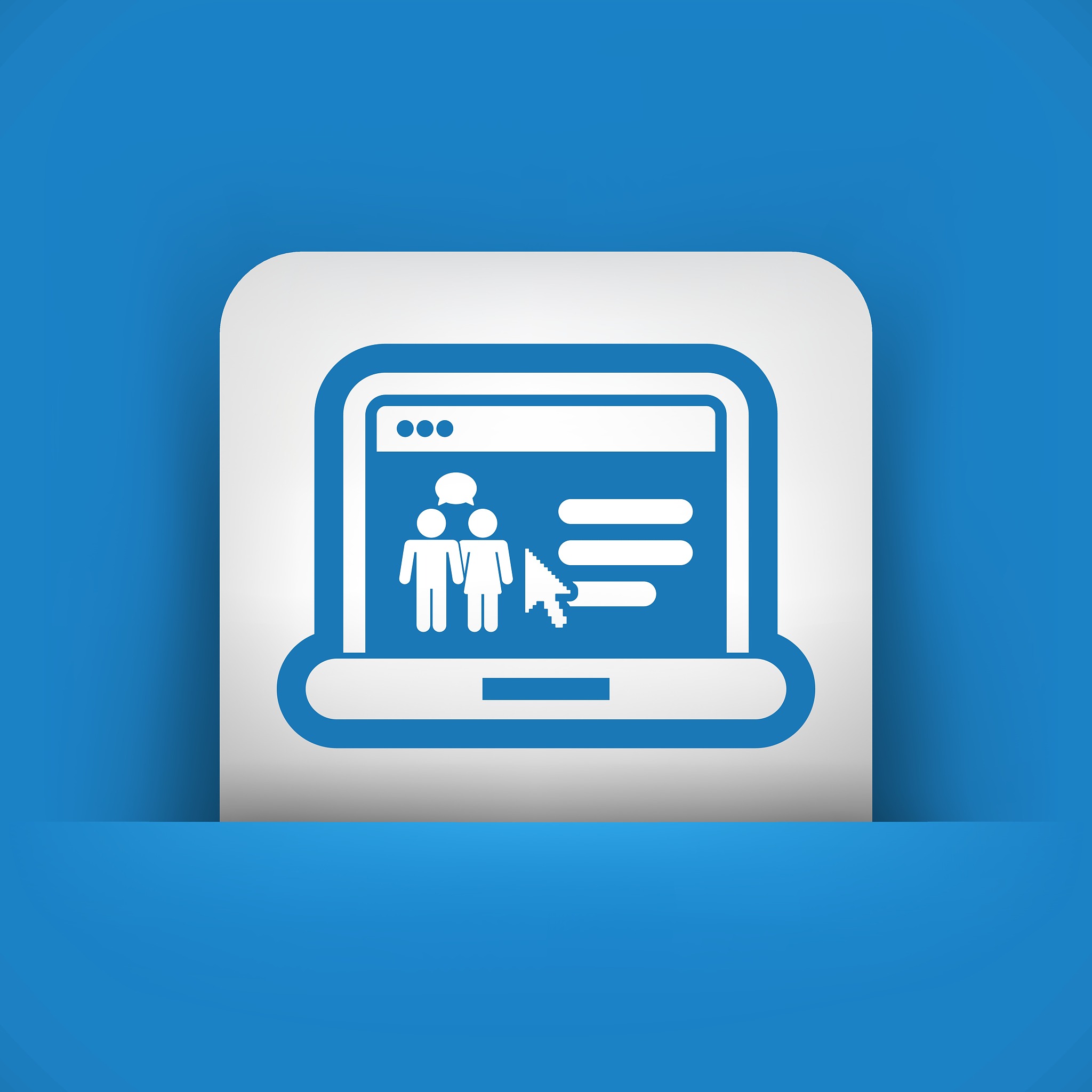 chat social web icon