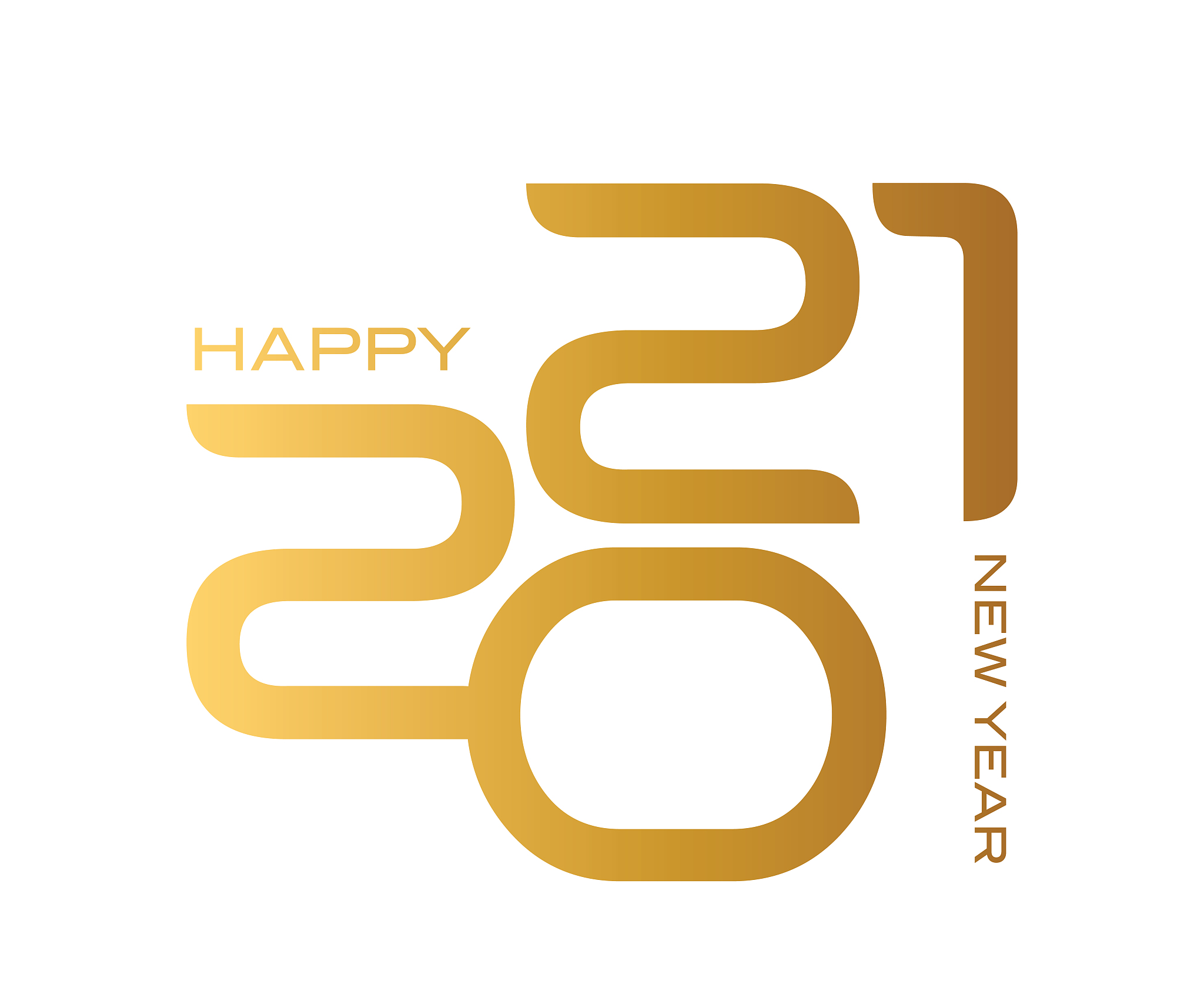 2021 happy new year background. 2021 lettering. seasonal greetin