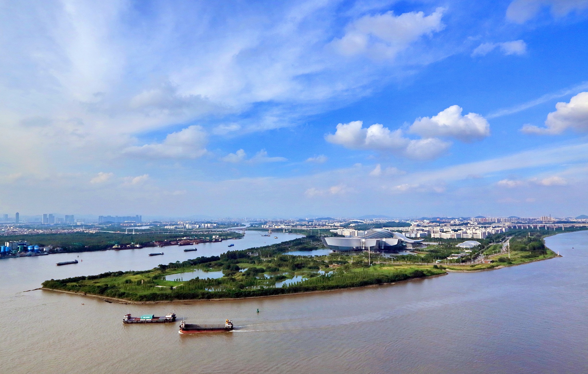 广州城市建筑风光