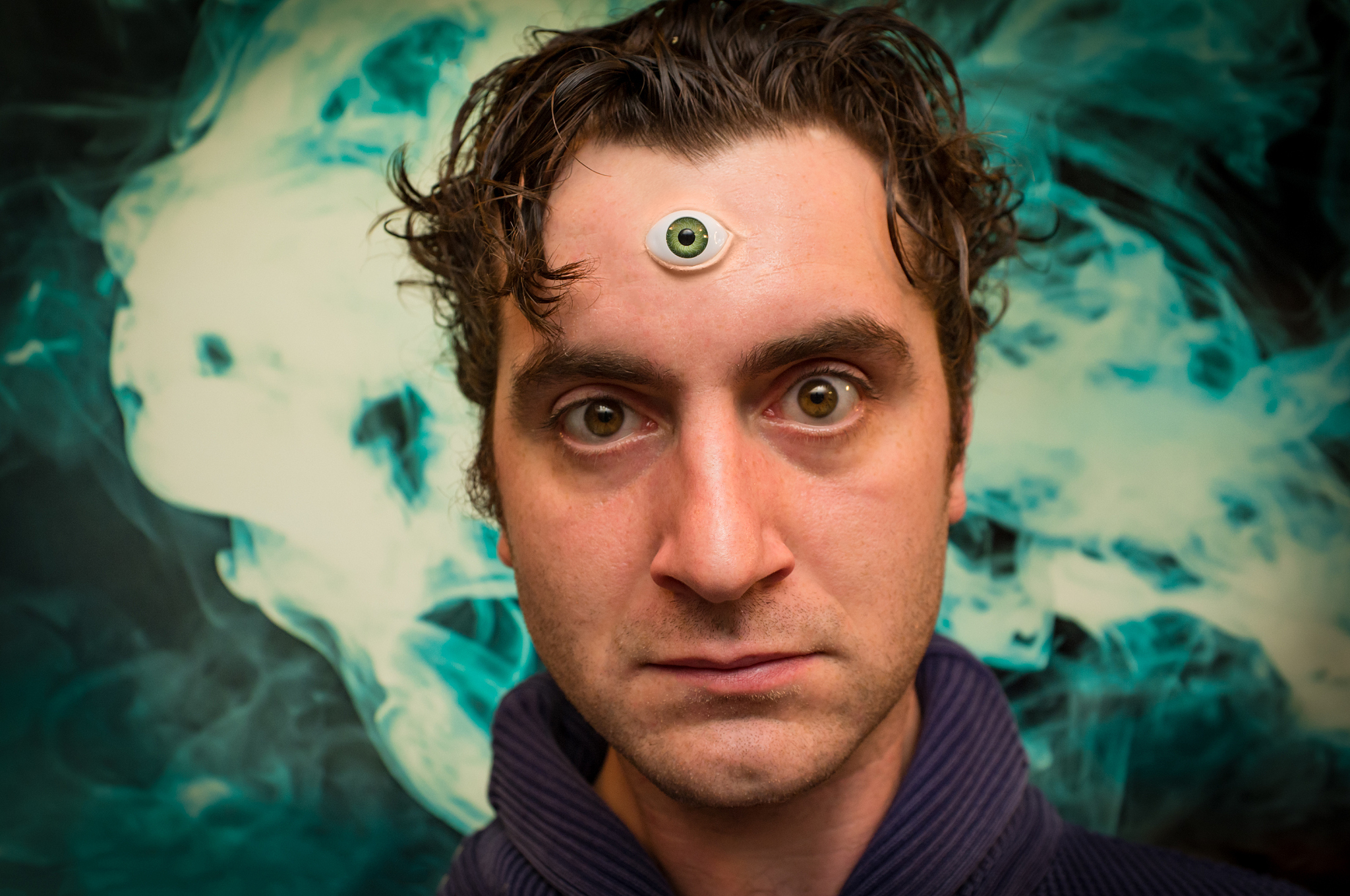 man third eye