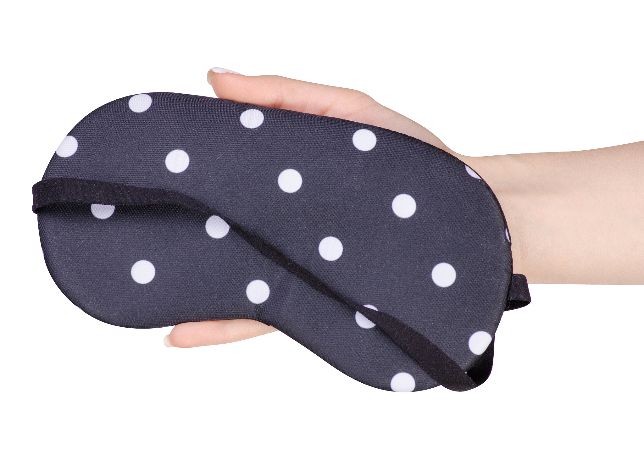 mask for sleep in hand