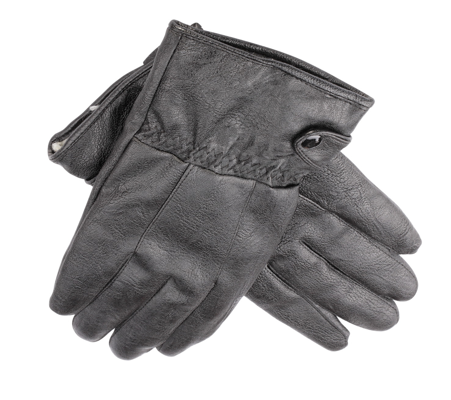leather gloves isolated