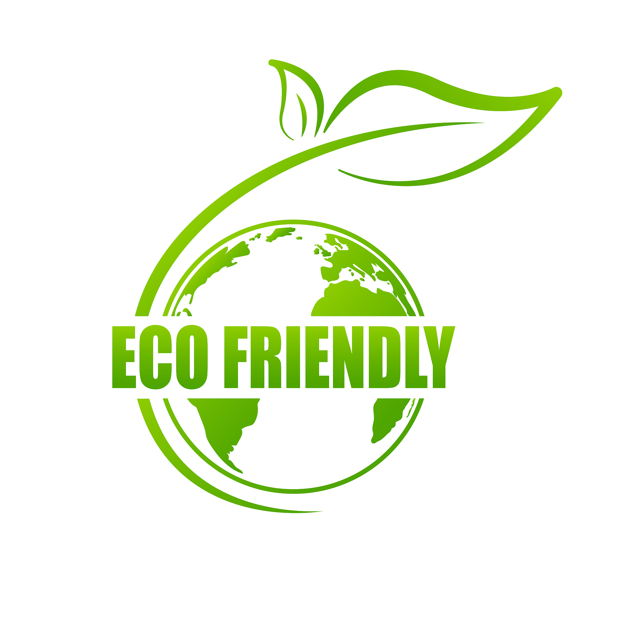 eco friendly sign or logo