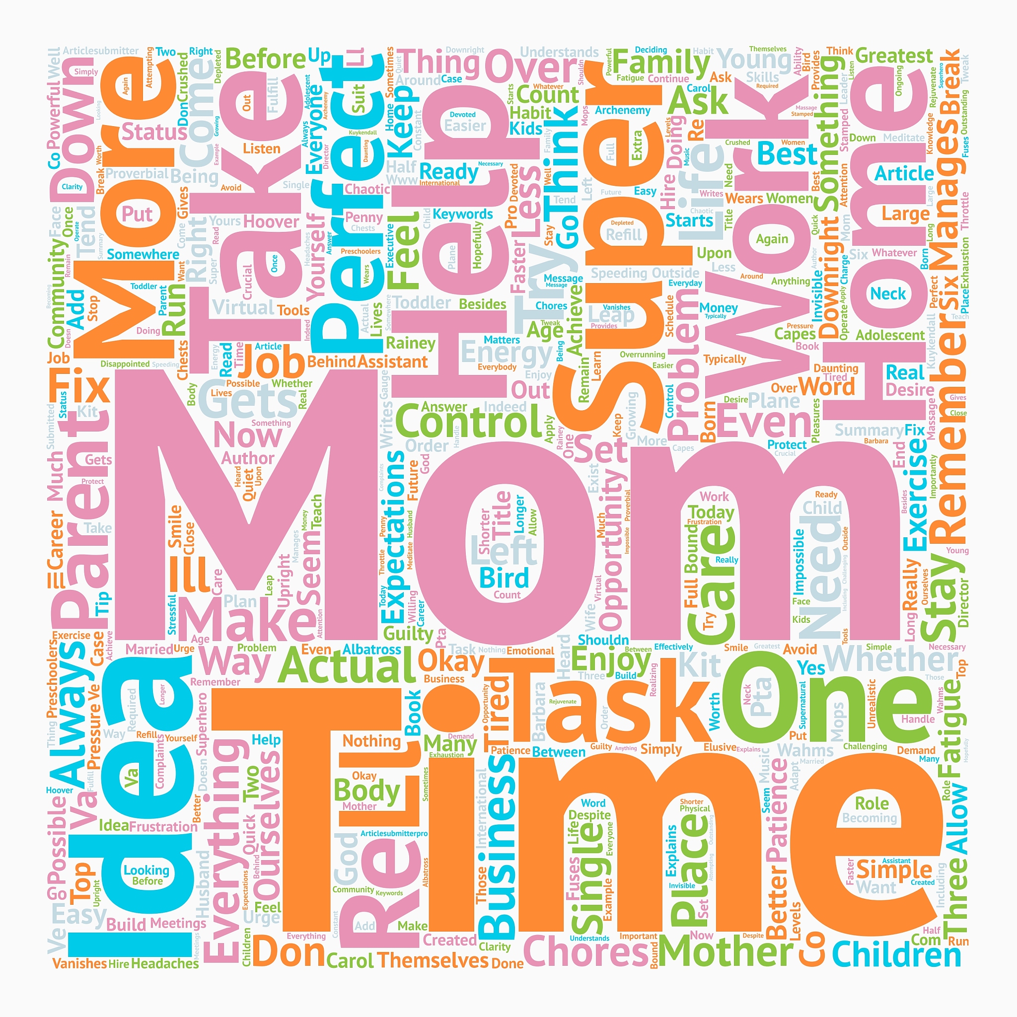 so you think you re a super mom text background