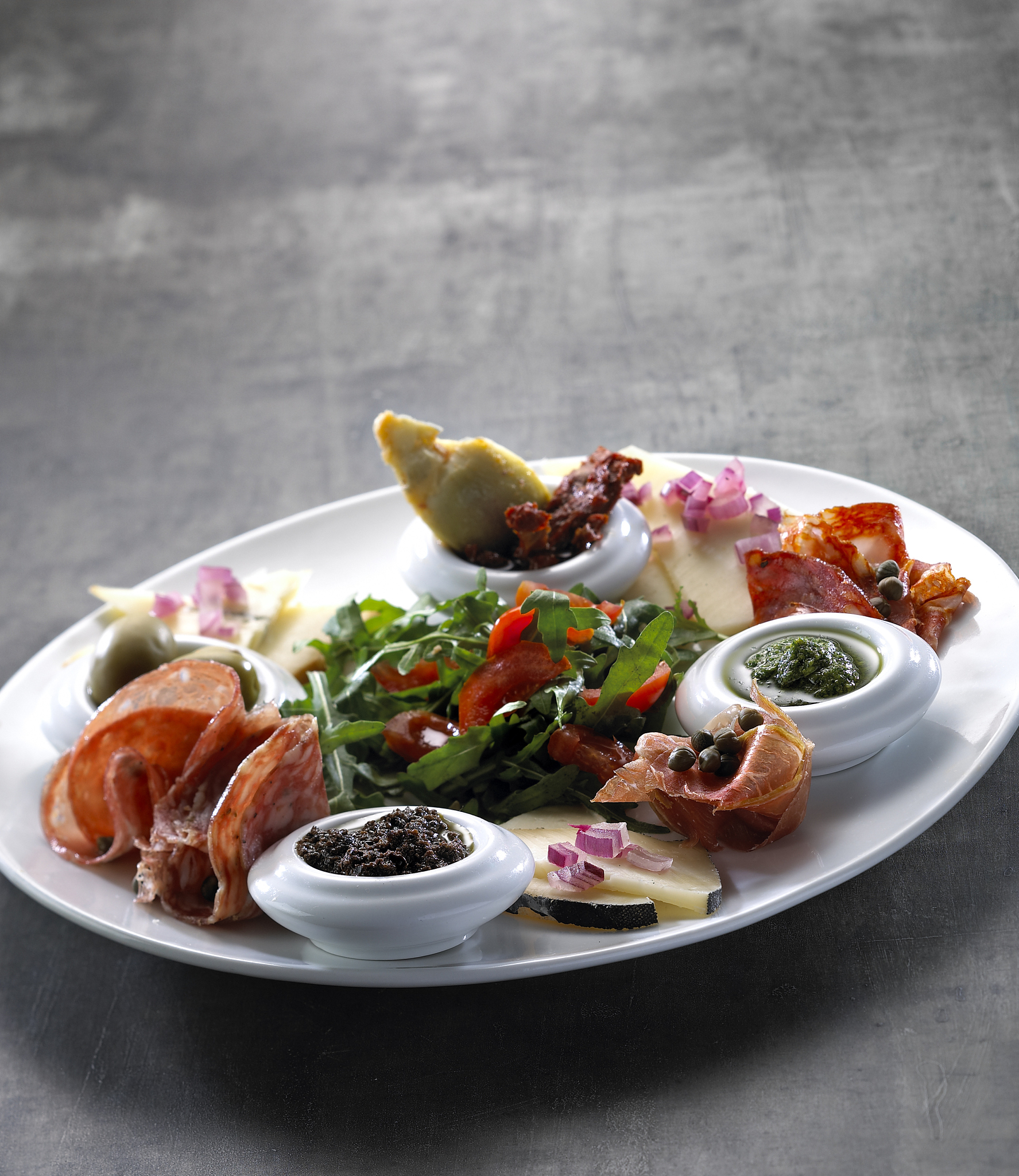 close up of a scandinavian brunch