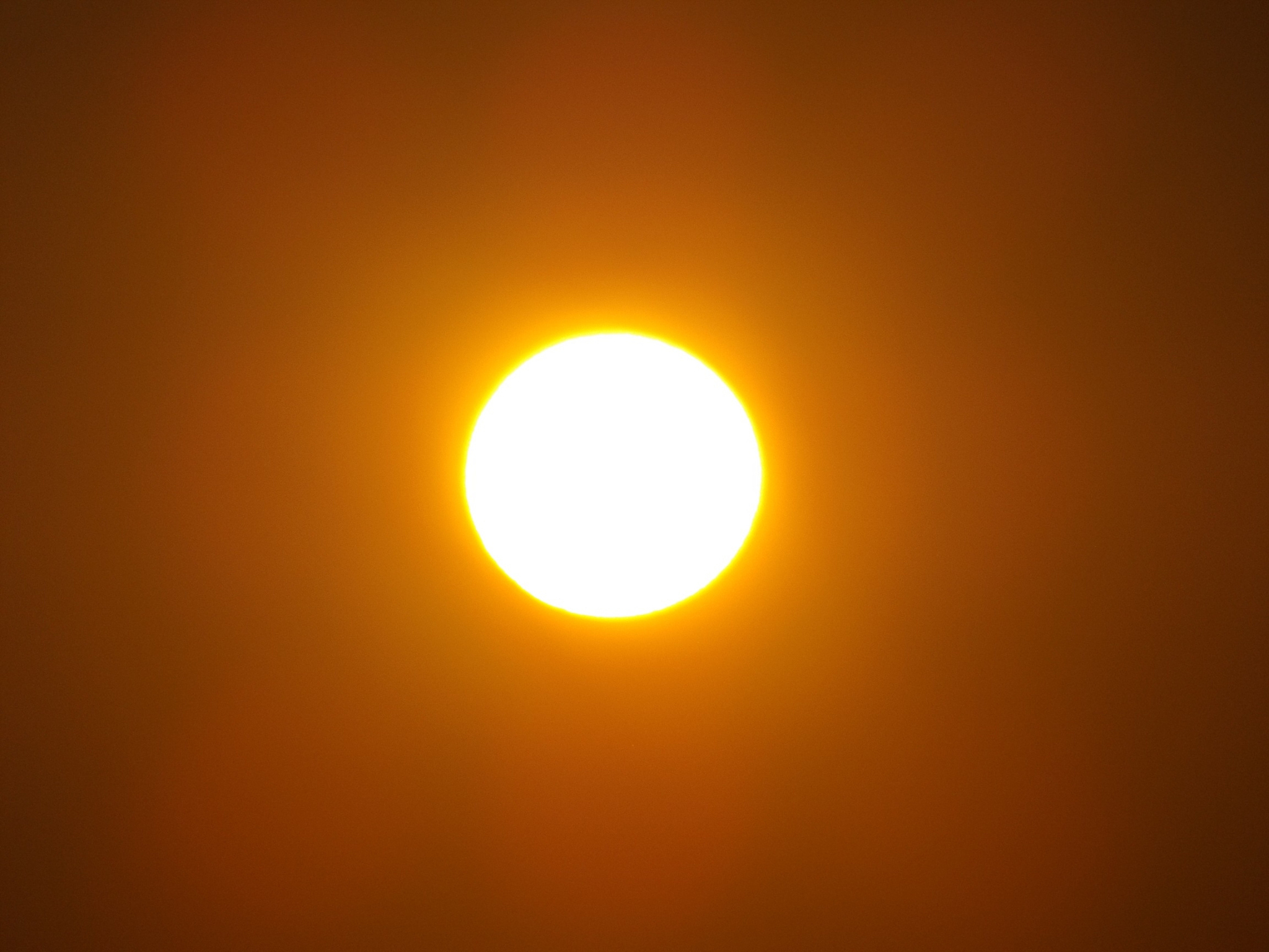 low angle view of sunset