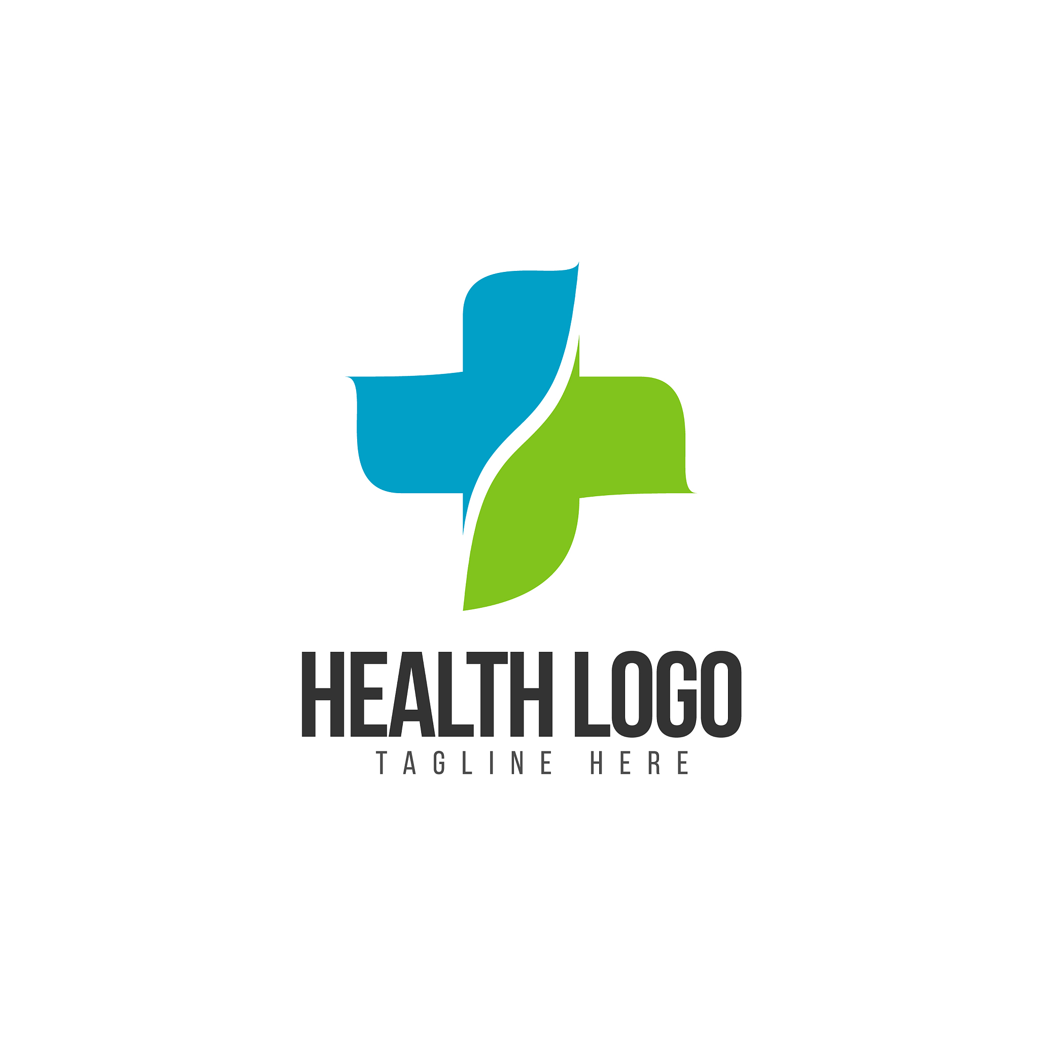 health logo template design