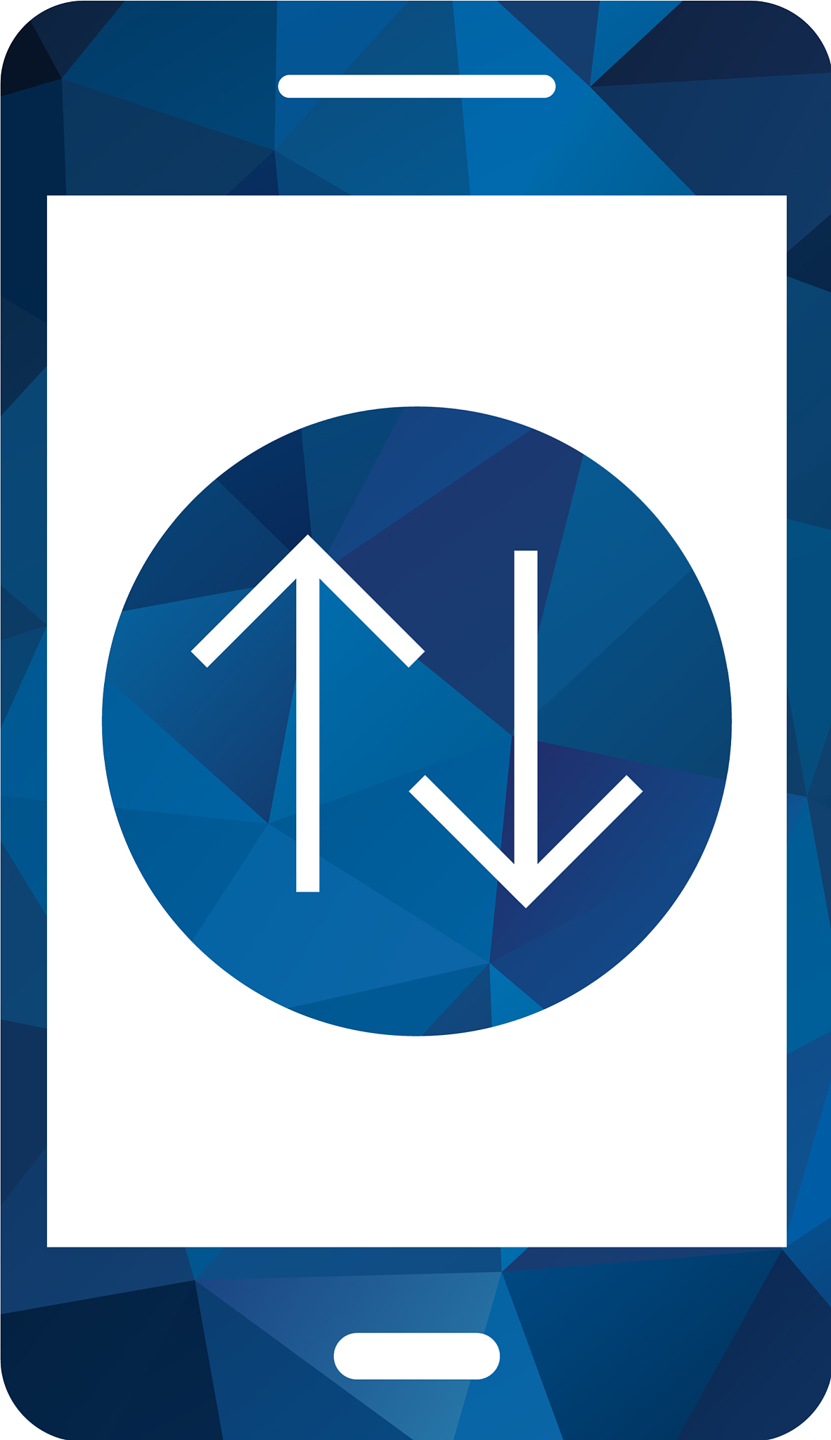 data connect<strong>i</strong>on mobile application icon