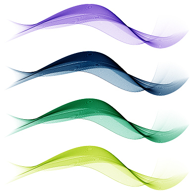 set of abstract wave