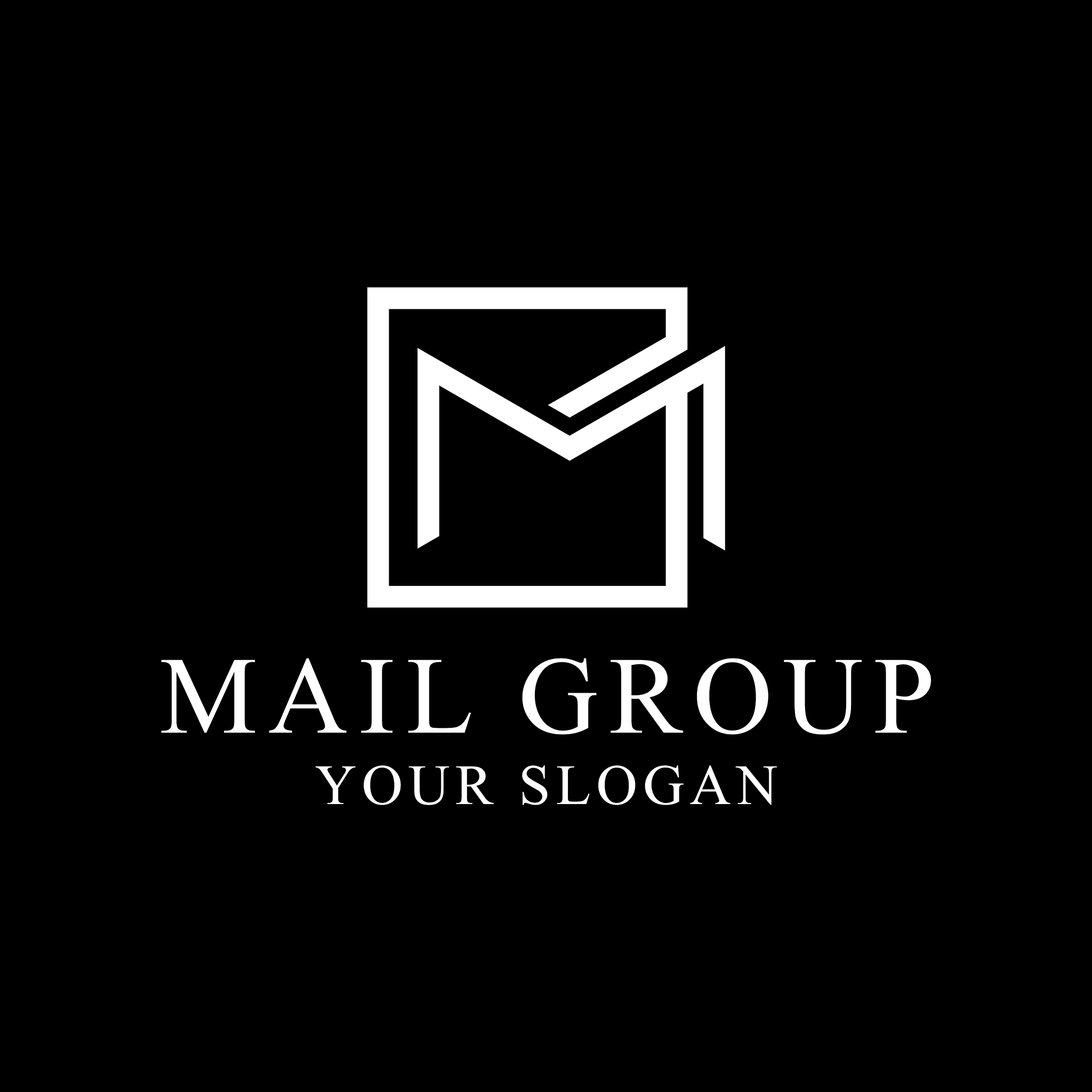mail group logo designs internet logo
