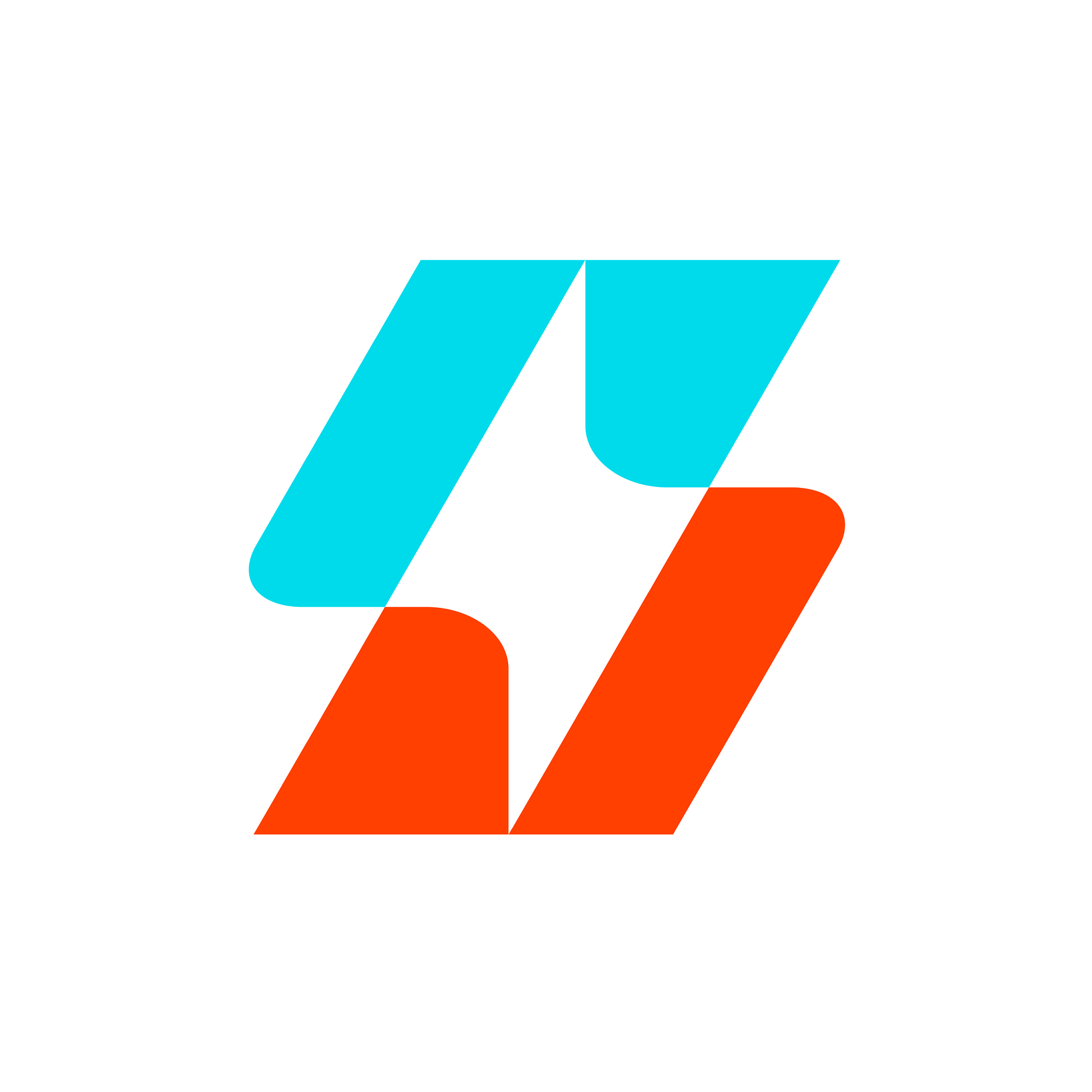 colorful abstract logo design template