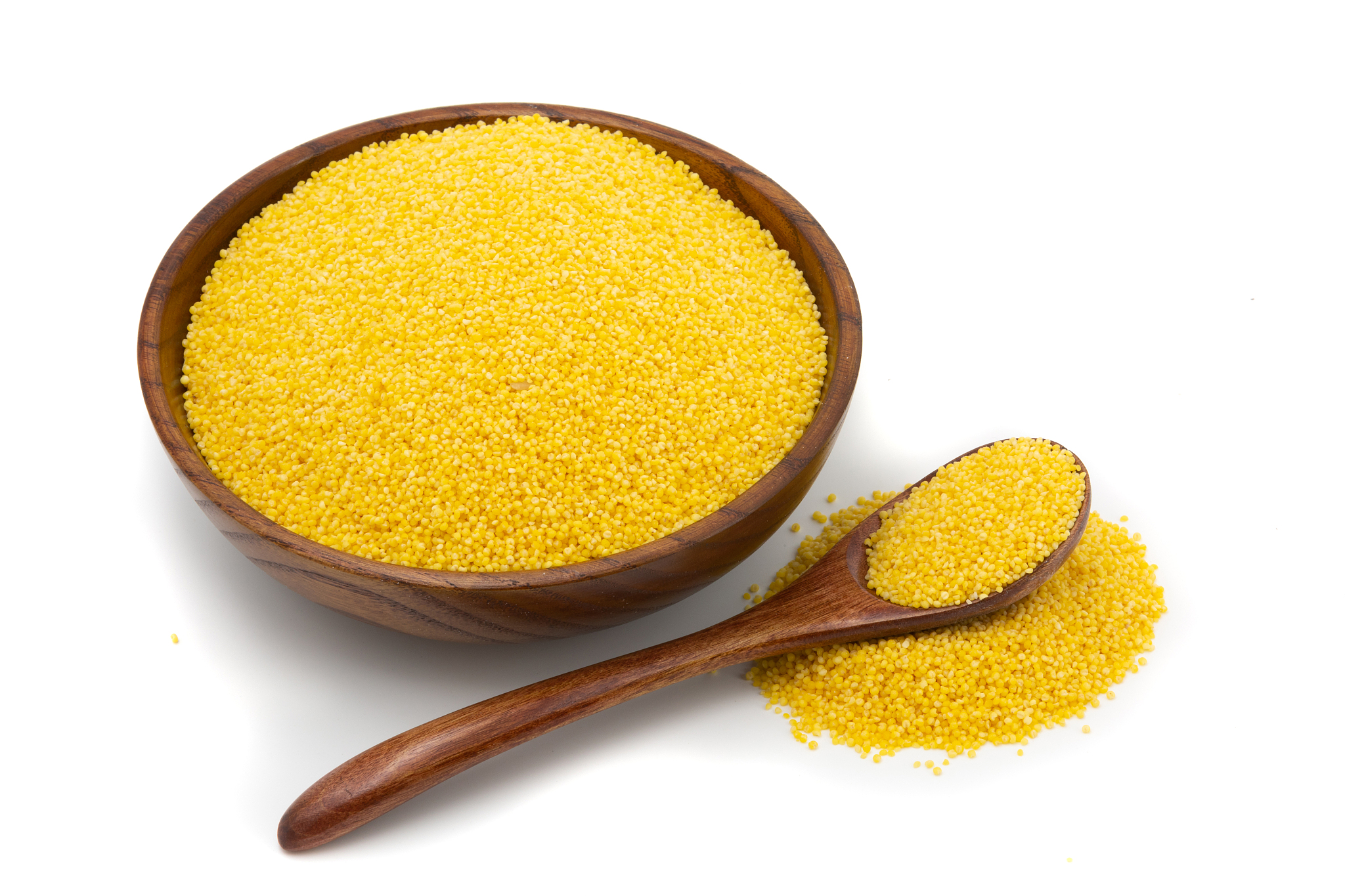 millet isolated on the white background