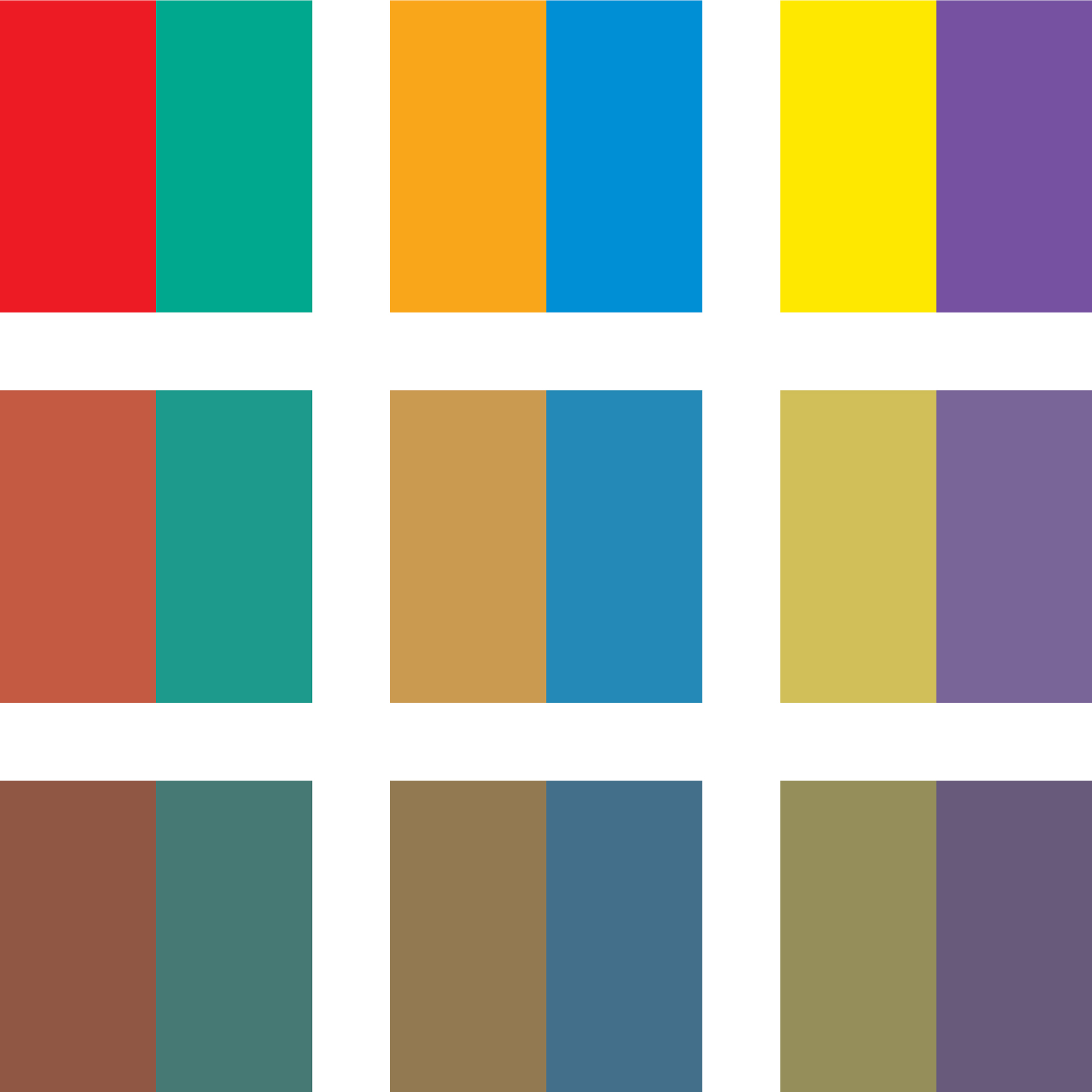 舒适感与安全感的颜色：哪些颜色让人感到安心？